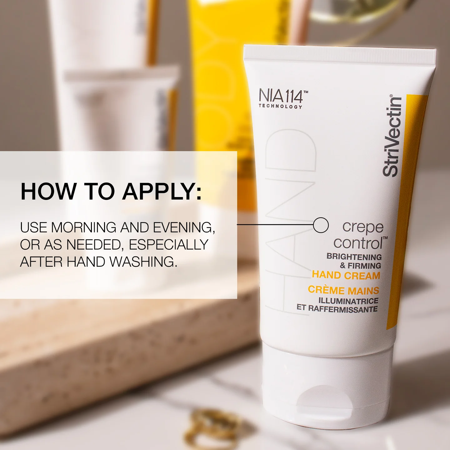 Crepe Control Aydınlatıcı ve Sıkılaştırıcı El Kremi 50 ml