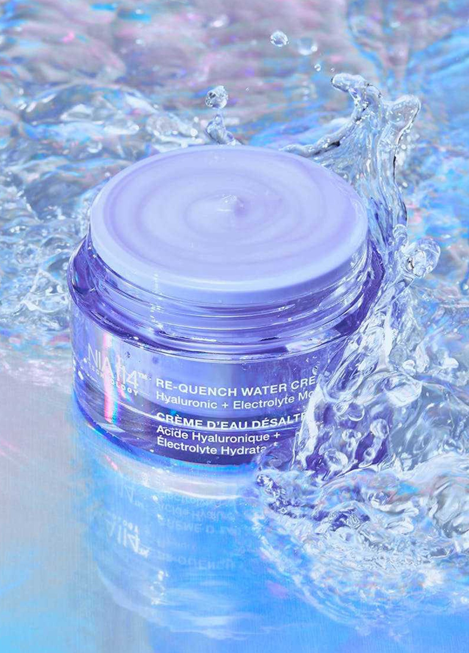 Advanced Hydration Re-Quench Water Cream Hyaluronic + Electrolyte Moisturizer 50 ml