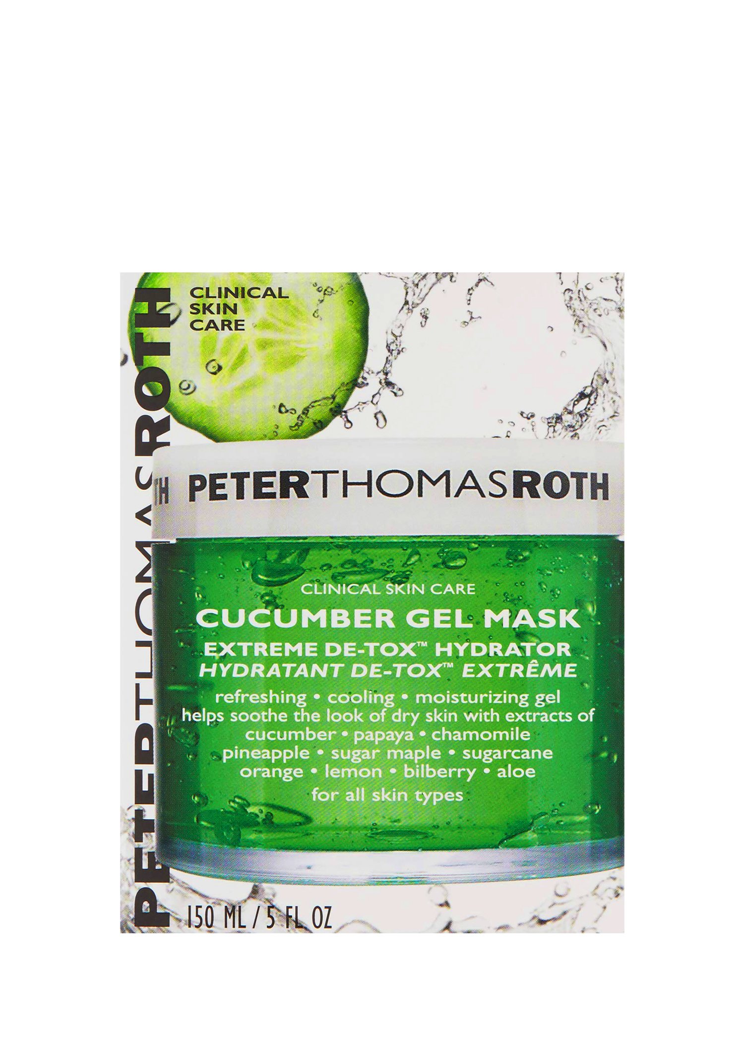 Cucumber Gel Mask Extreme Detox Hydrator 150 ml