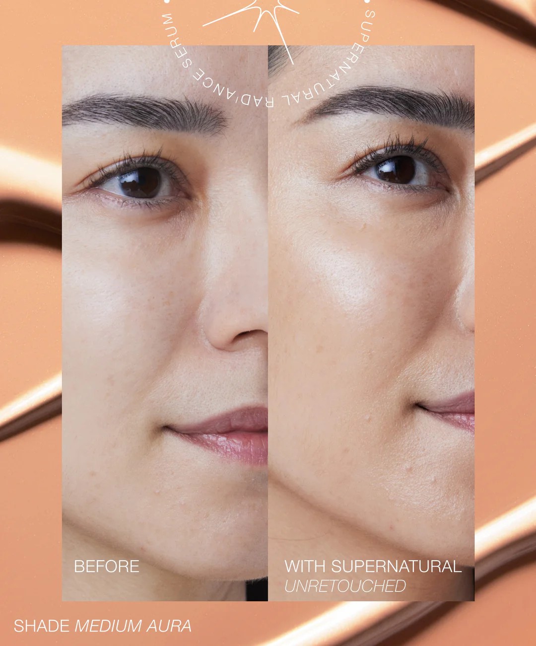 SuperNatural Radiance Tinted Serum SPF 30 Medium Aura 30 ml