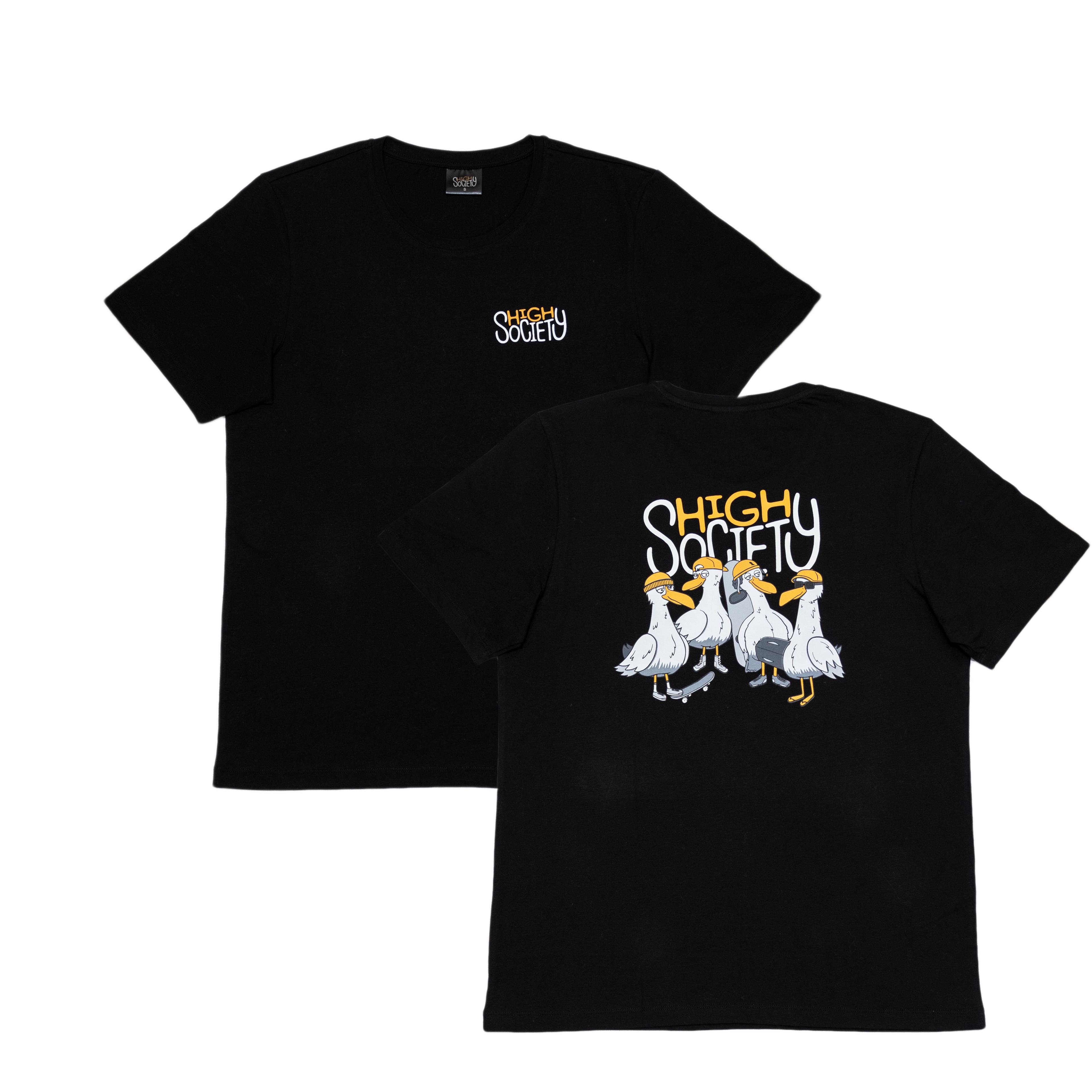 High Society Logo T-Shirt (Siyah)