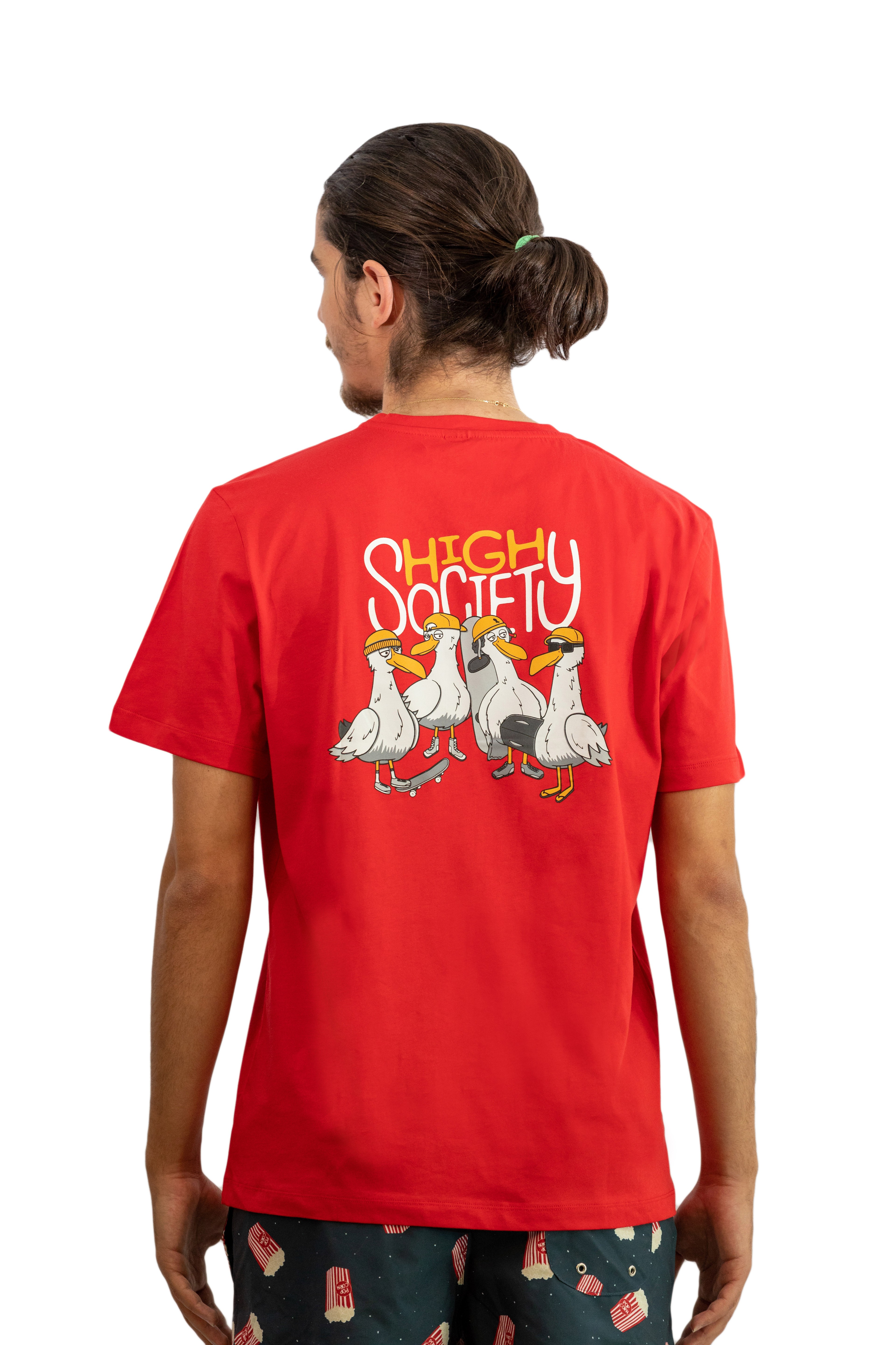 High Society Logo T-Shirt (Red)
