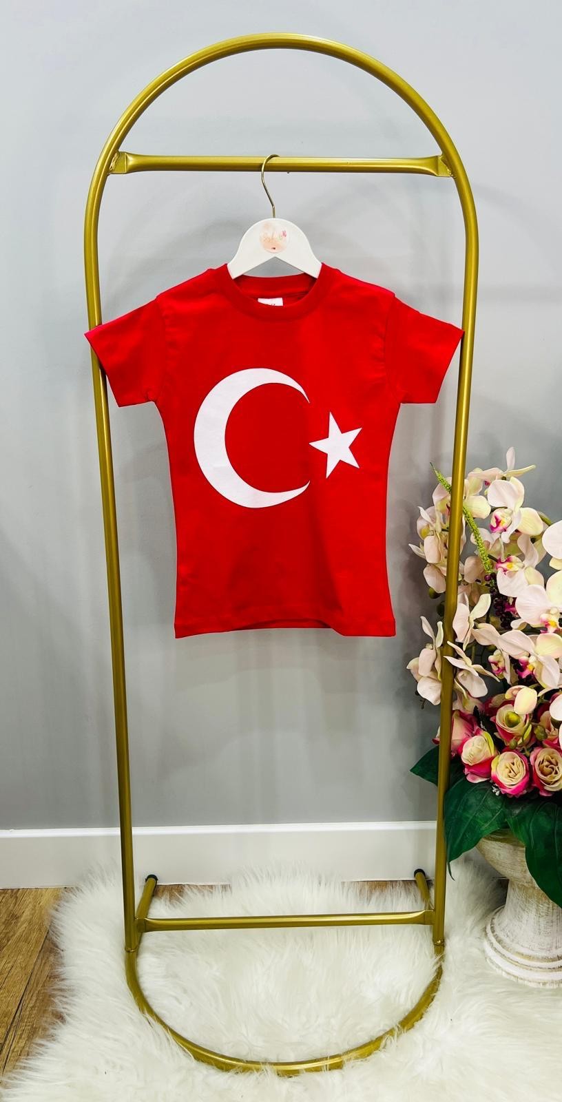 Türk Bayraklı Tshirt