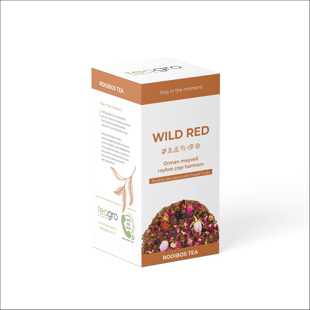 Wild Red - Orman Meyveli Roybos Çayı Harmanı