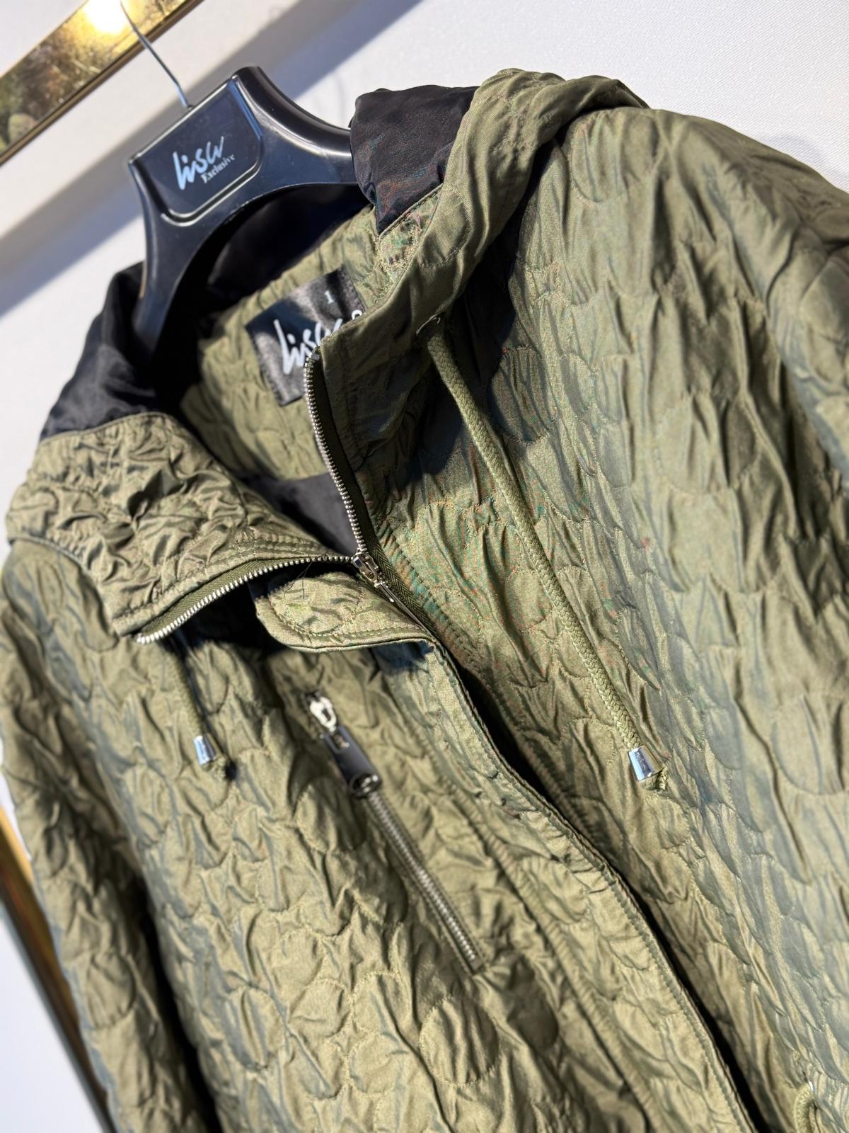 LİSA EXCLUSİVE Kabartma Kumaş Belden Bağlamalı Şişme Mont