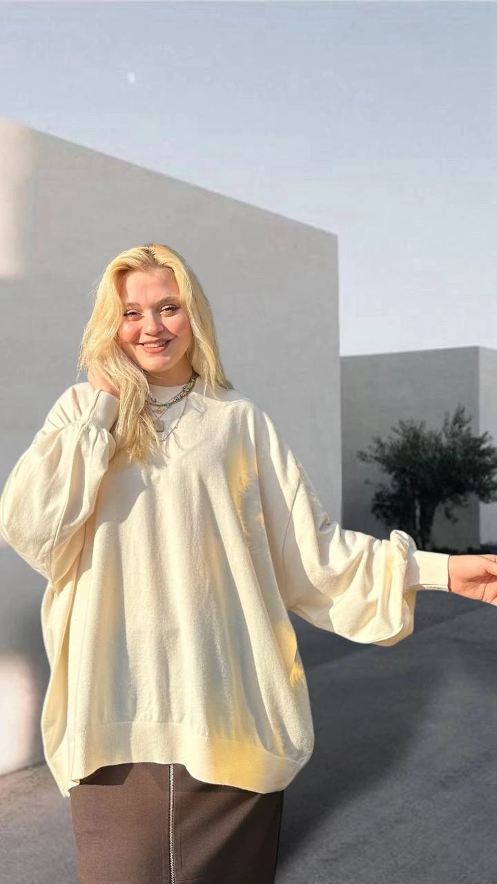 CEREMONY OVERSIZE TRİKO KAZAK