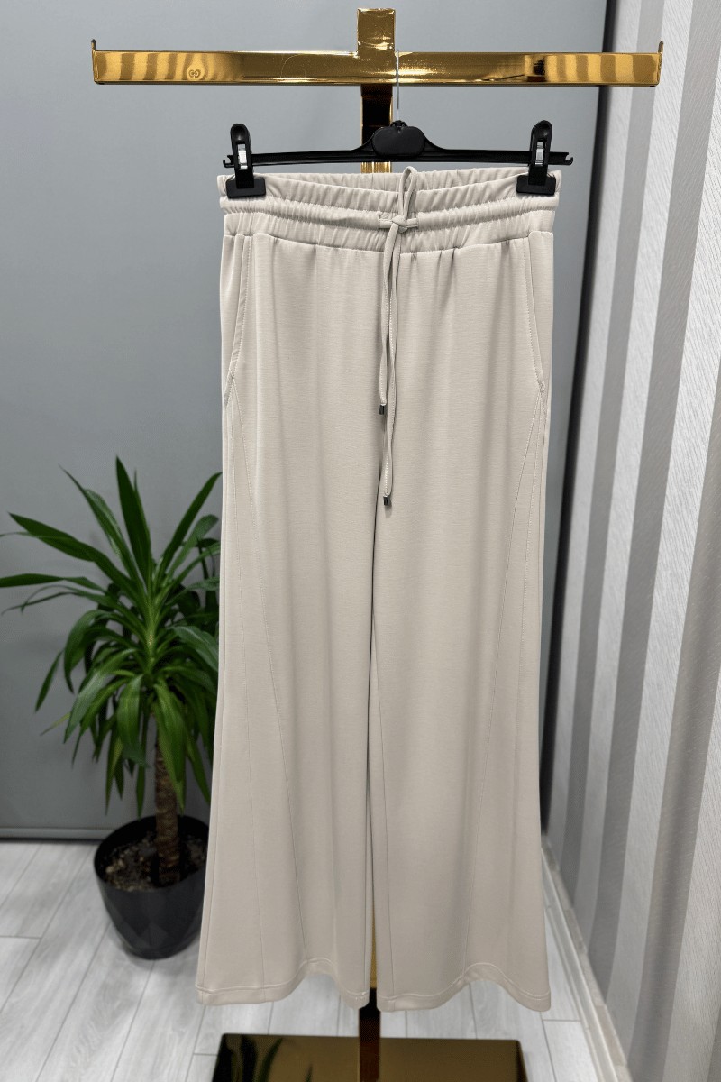 SENTEZ Divanna Modal Geniş Paça Pantolon
