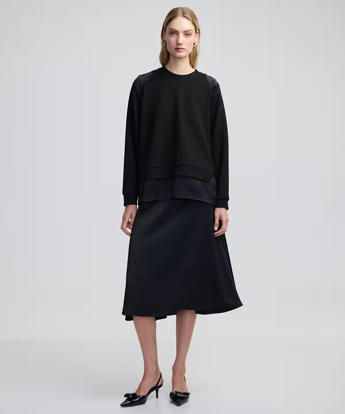 İPEKYOL Saten mix sweatshirt