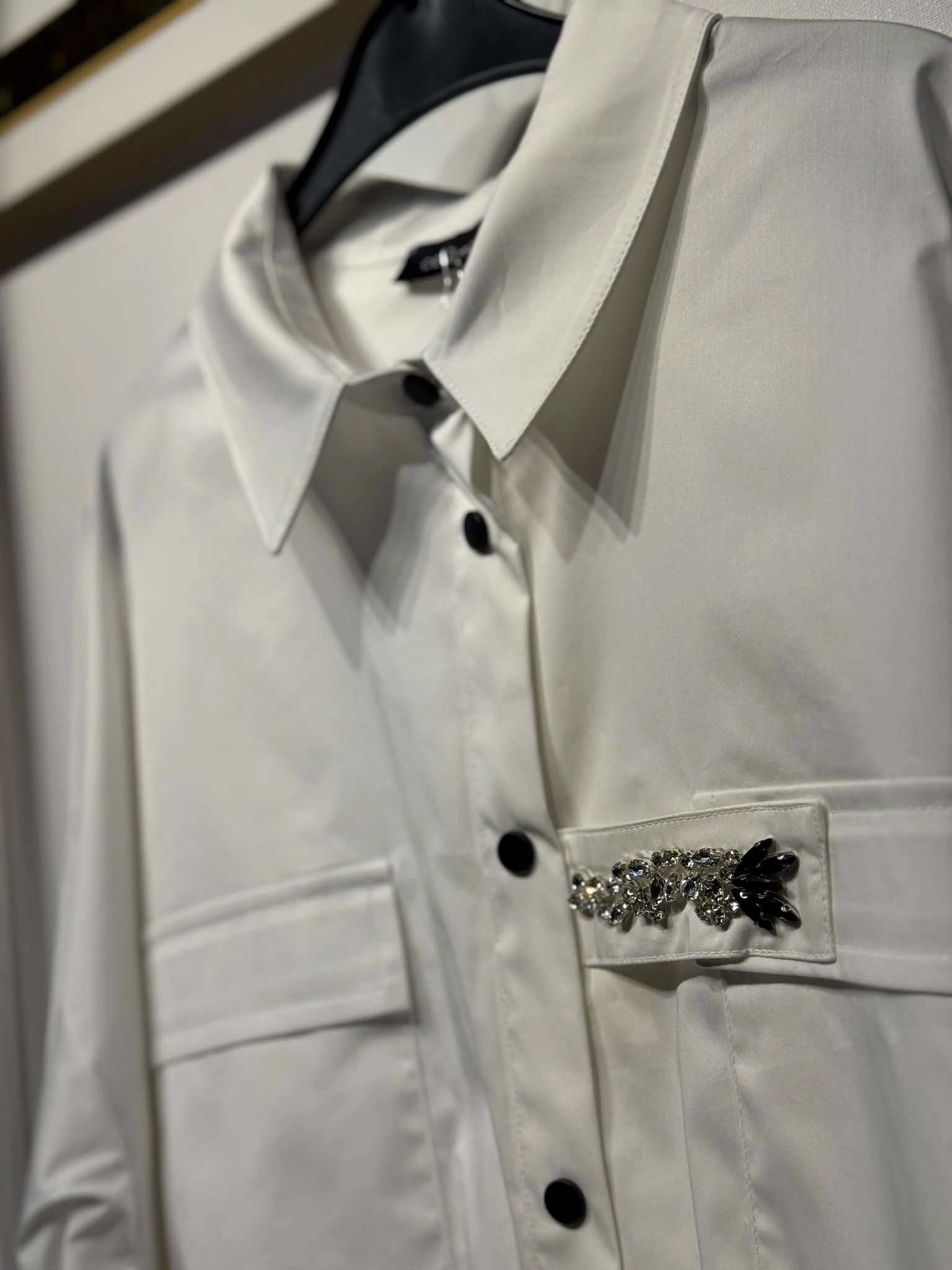 CEREMONY Arkası Allerli Bağlamalı Paper Touch Gömlek