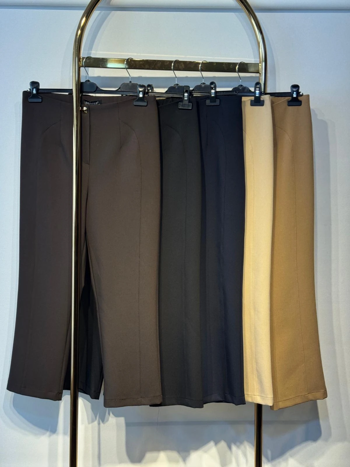 SENTEZ Milano Boru Paça Rahat Pantolon