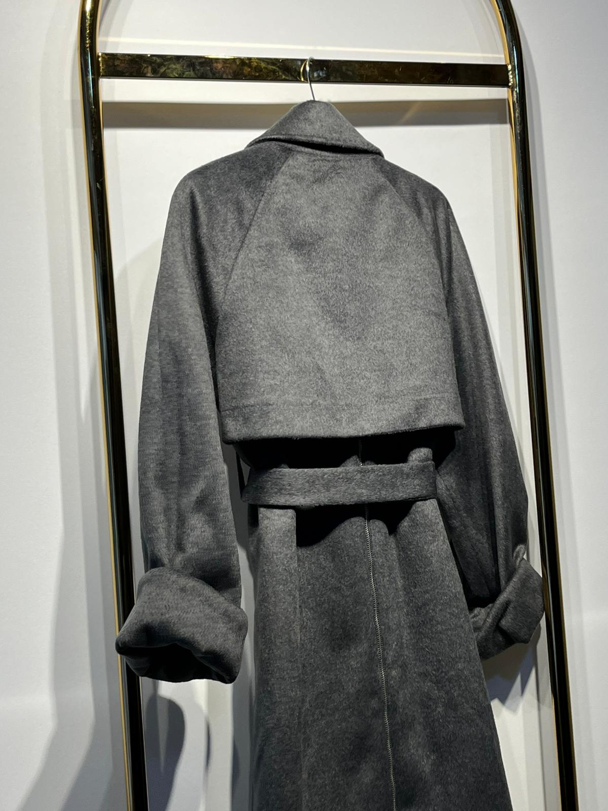 CEREMONY Arkası Fermuar Detaylı Kaşe Kaban