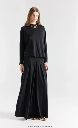 LİSA EXCLUSİVE Basic Tunik Pantolon Takım