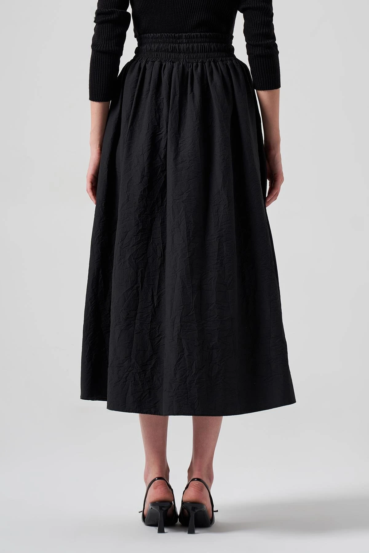 NUSS Beli Lastikli Kırıştırma Etek