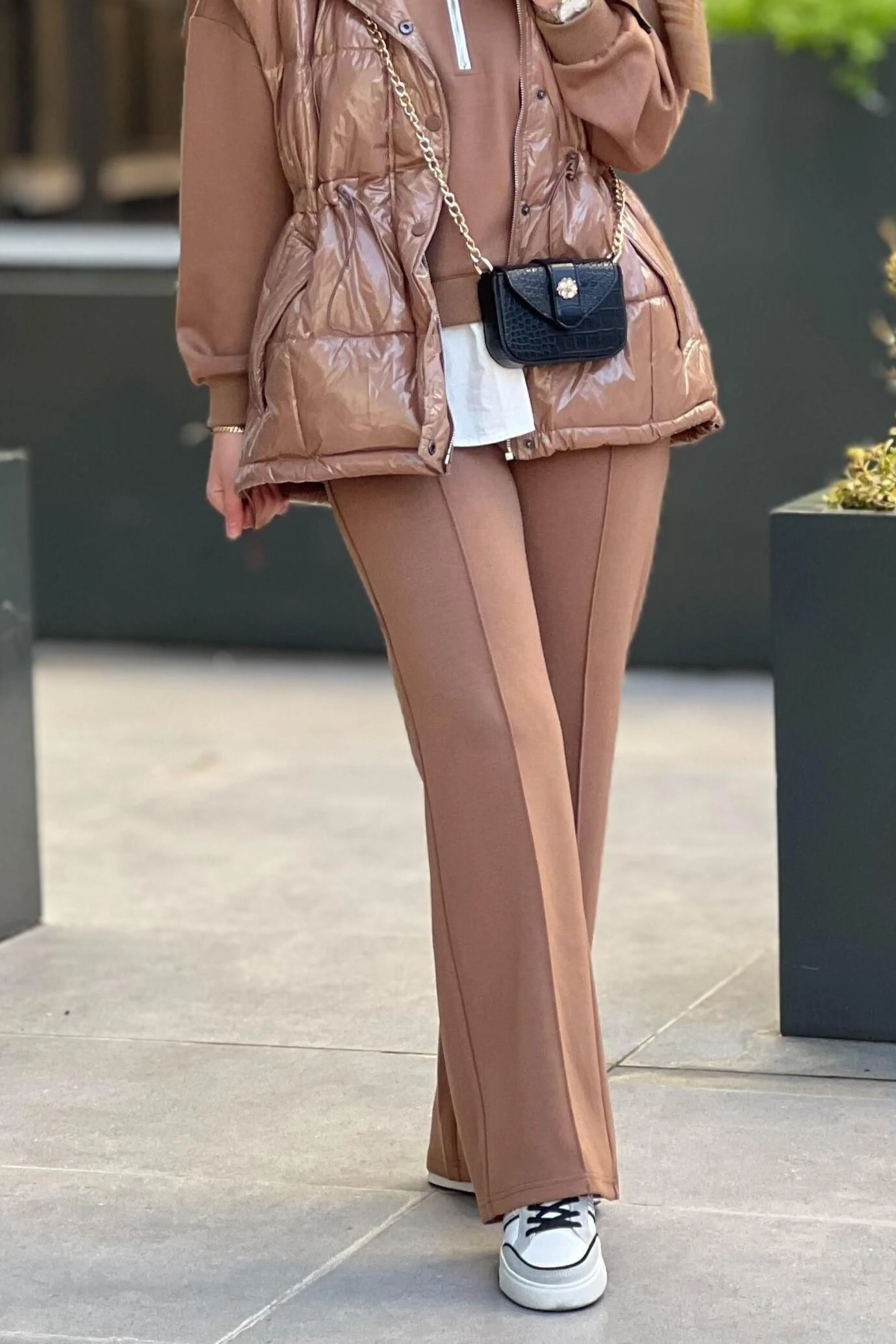 TWİST NERVÜR DİKİŞLİ PANTOLON