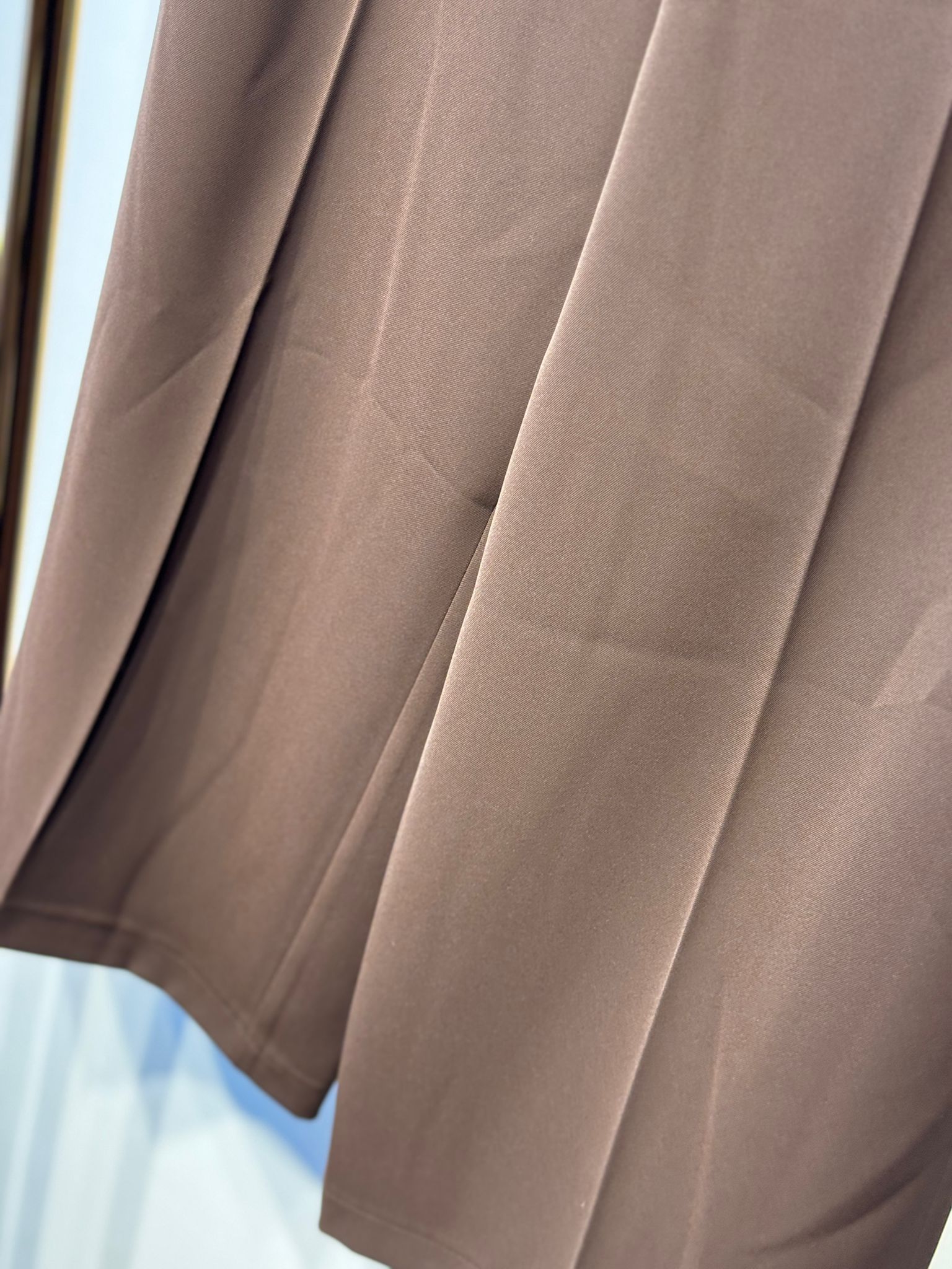 SENTEZ Arkası Lastikli Yeni Kısa Geniş Paça Pantolon