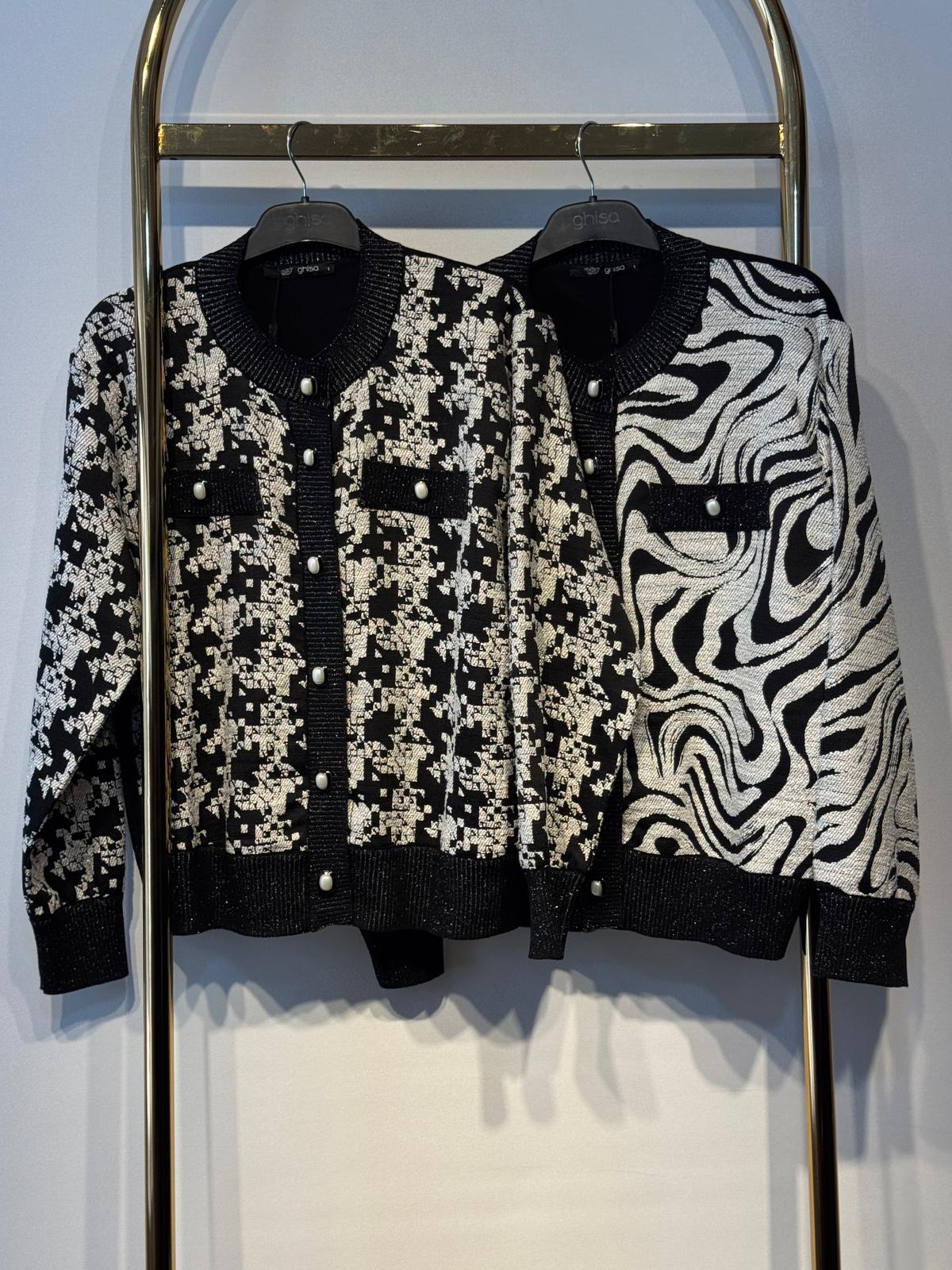 GHİSA İnci Düğmeli Kısa Hırka