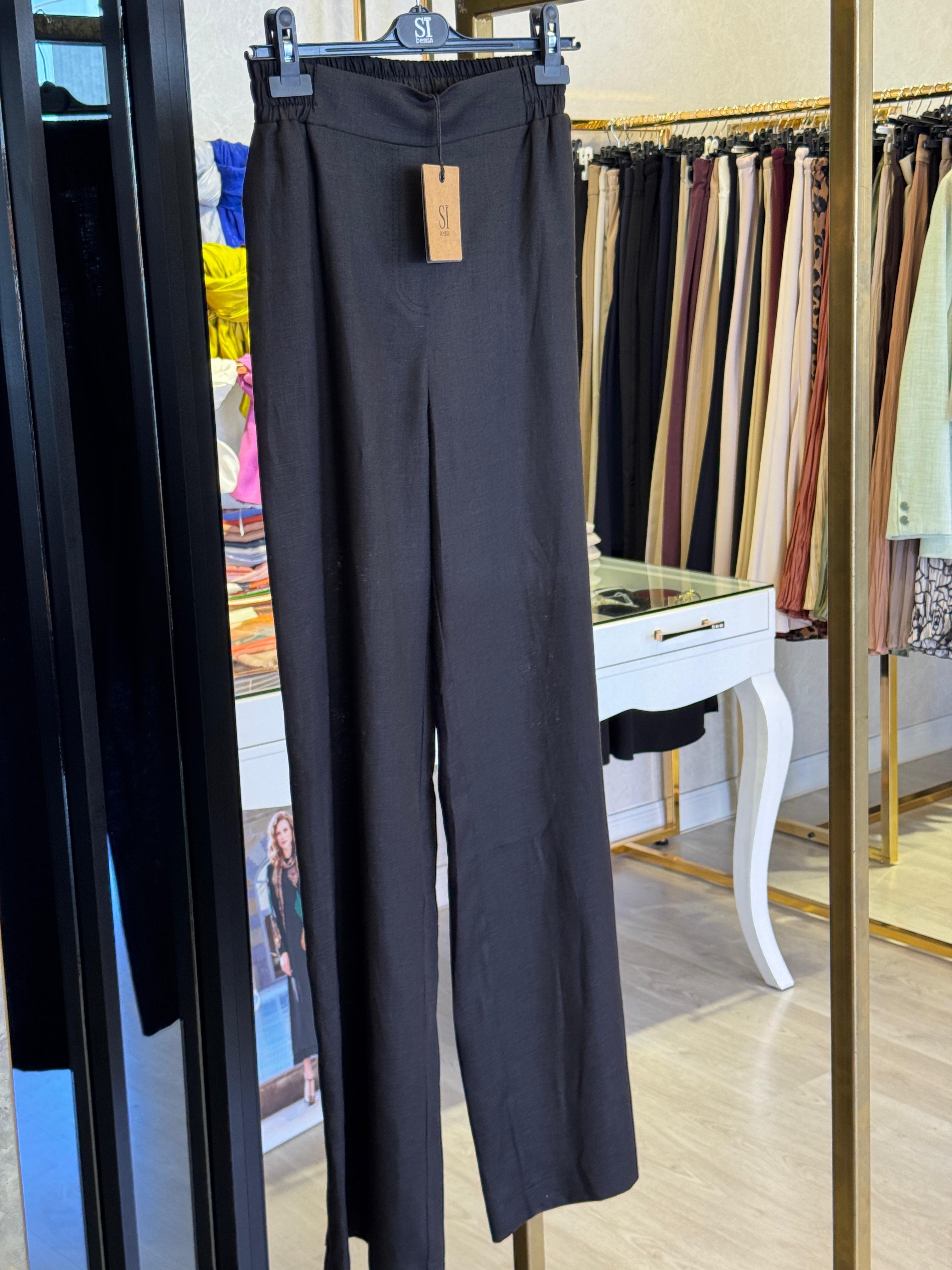 Sİ Design 21102 Keten Pantolon