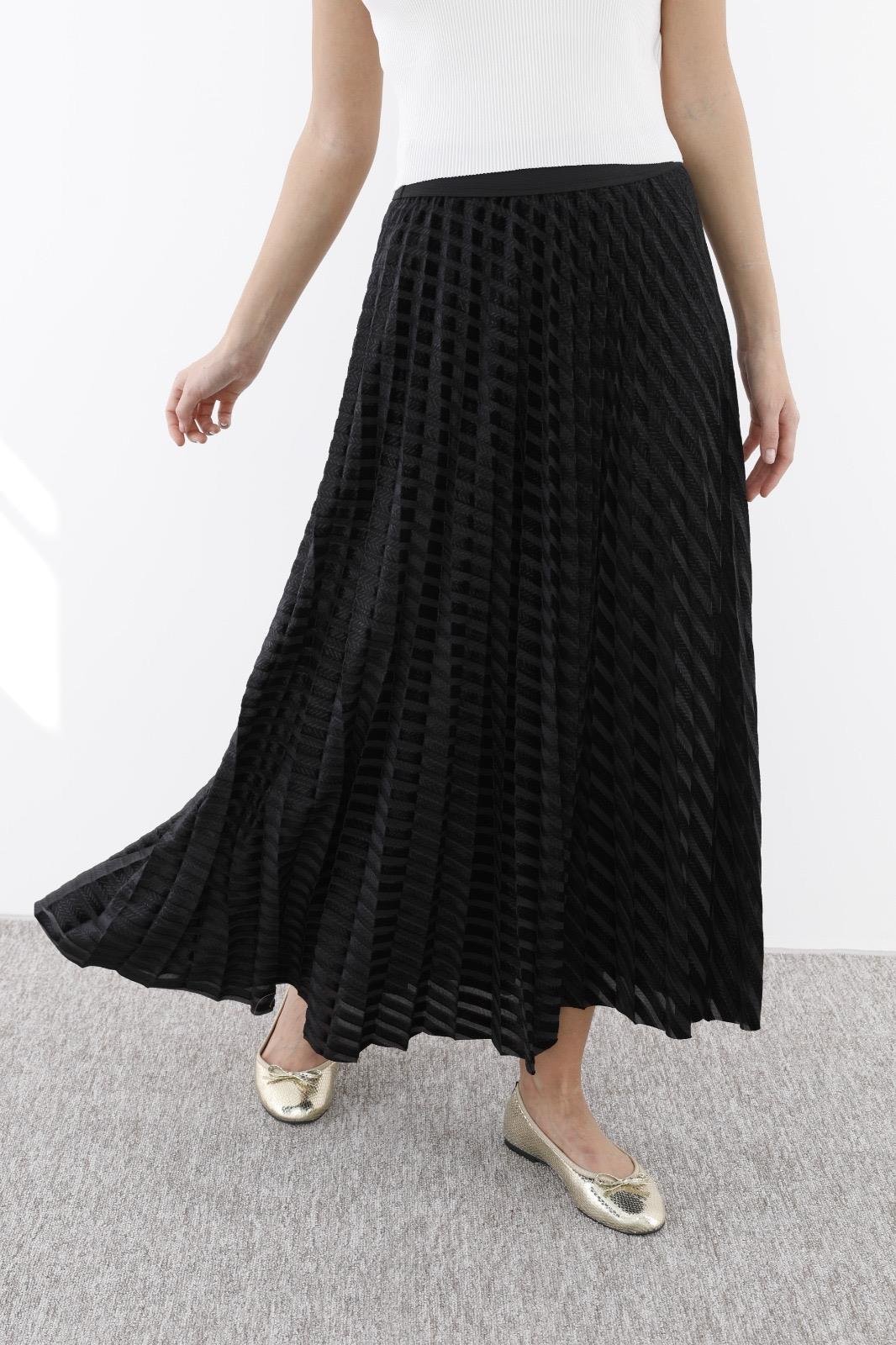 SENTEZ PARİS PLİSE ETEK