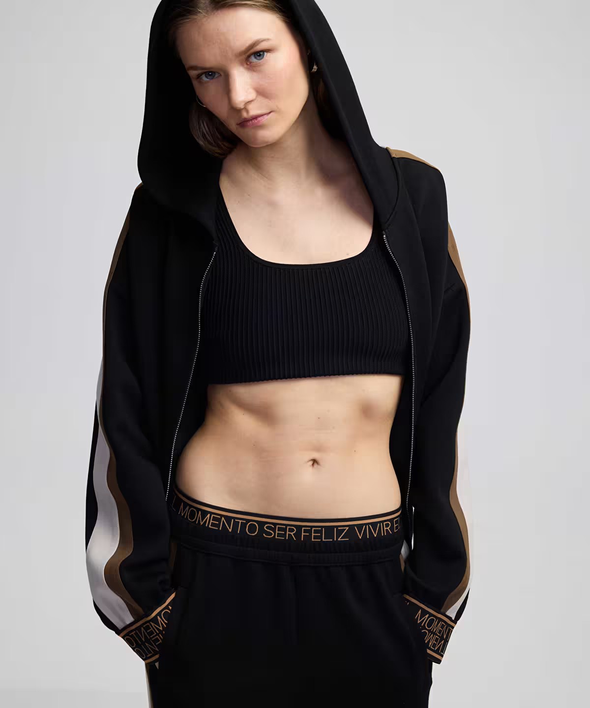 İPEKYOL Slogan jakarlı sweatshirt