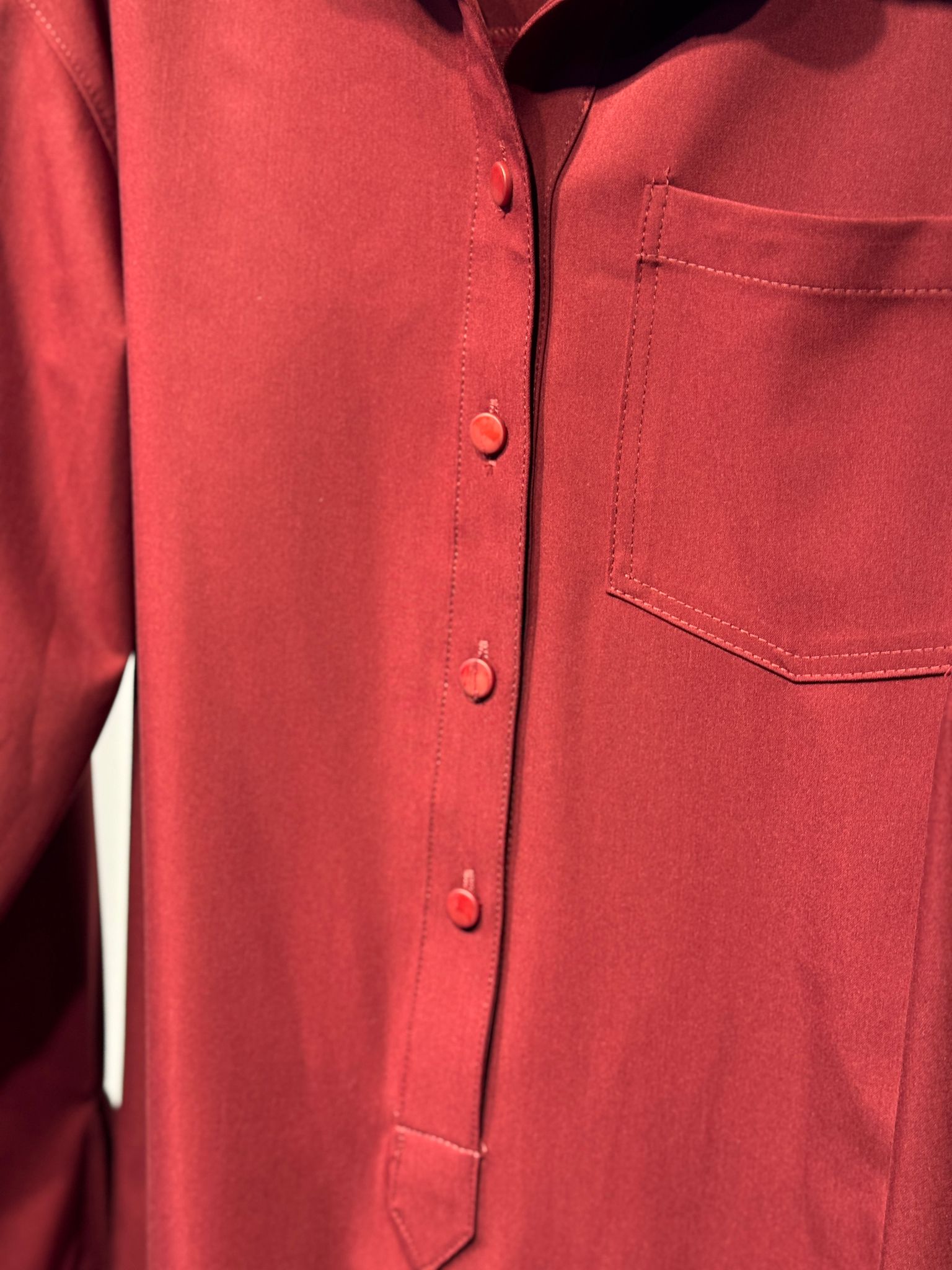 LİSA EXCLUSİVE Yarım Düğmeli Rahat Gömlek