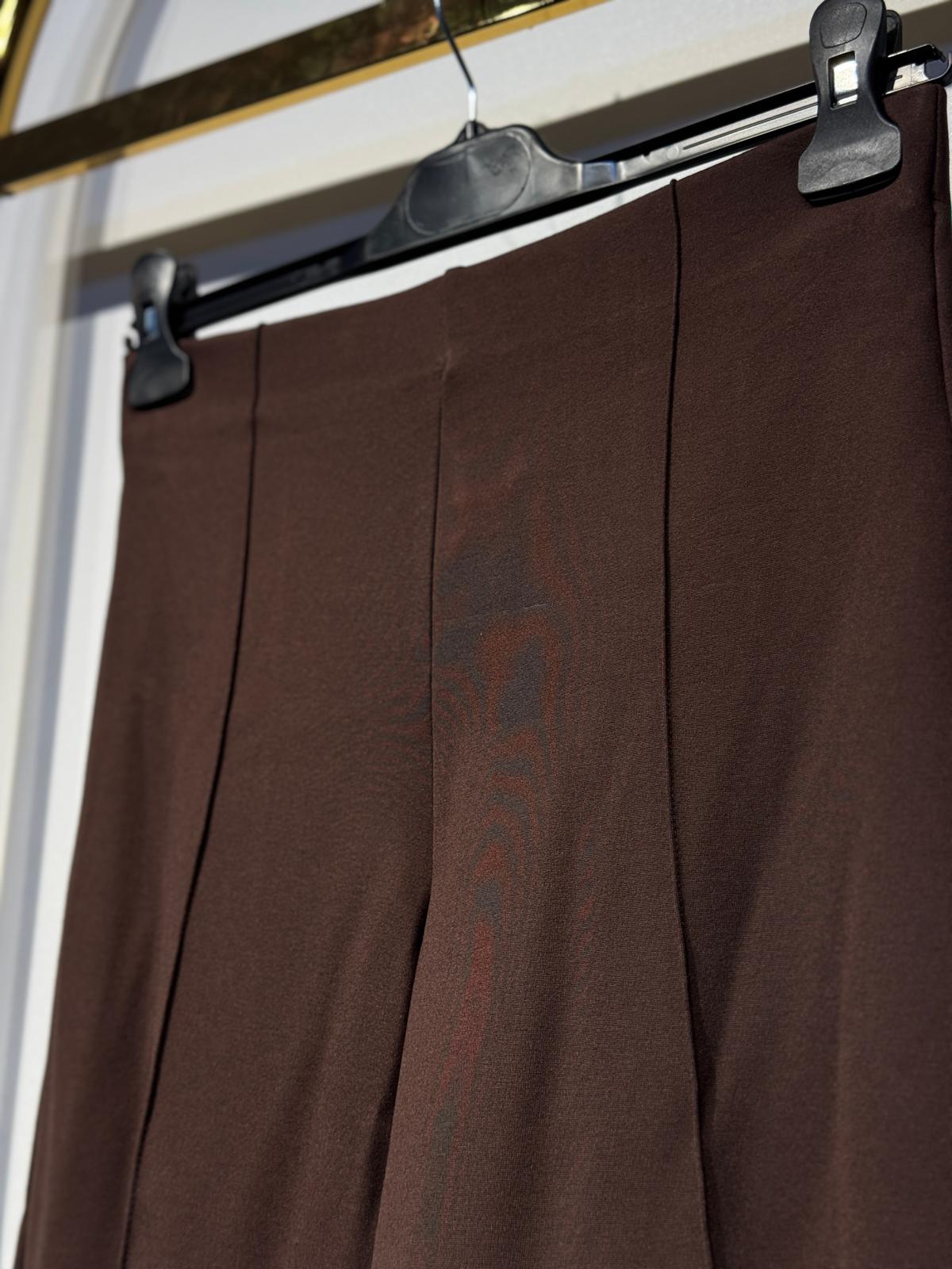 CEREMONY Nervürlü Kemersiz Çelik Pantolon