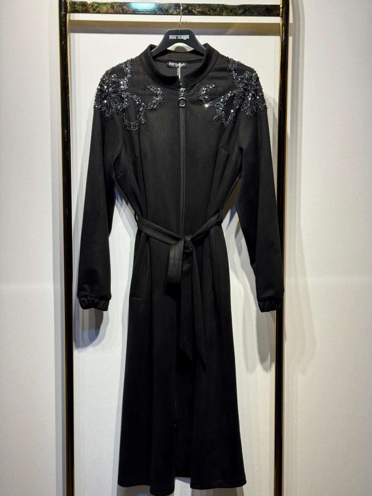 FUAT GÜRSEN Payet İşlemeli Süet Kap