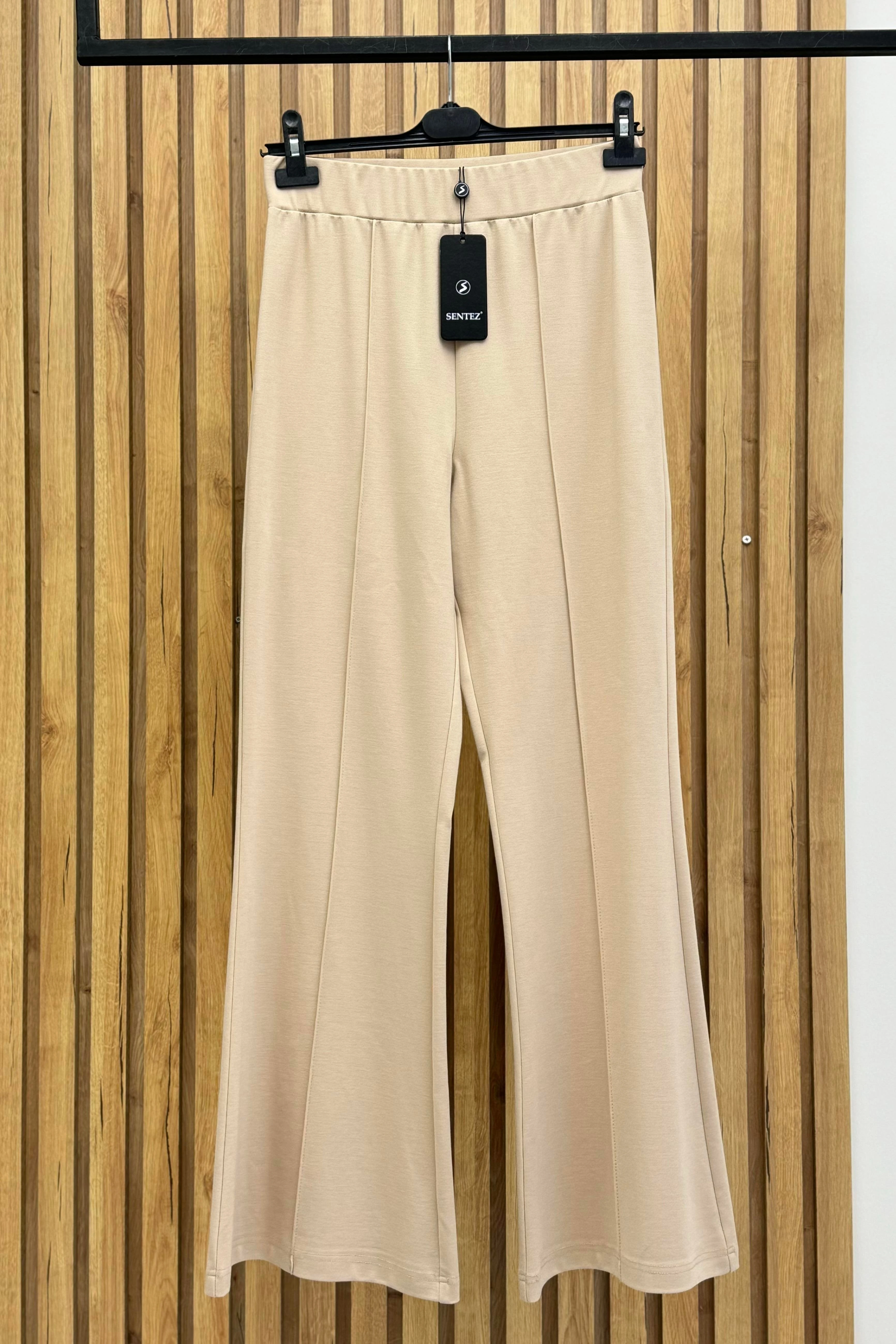 SENTEZ PANEGA ÖRME İSPANYOL PAÇA PANTOLON