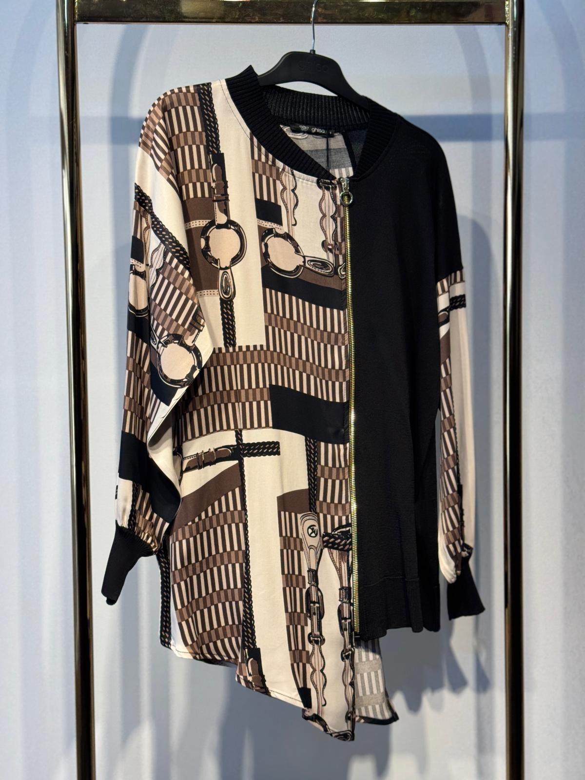 GHİSA Fermuar Detaylı Tunik