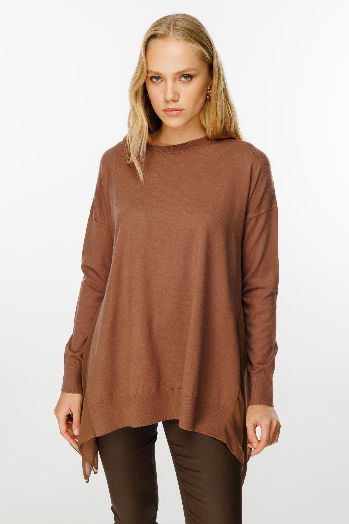 GHİSA Şifon Detaylı Tunik