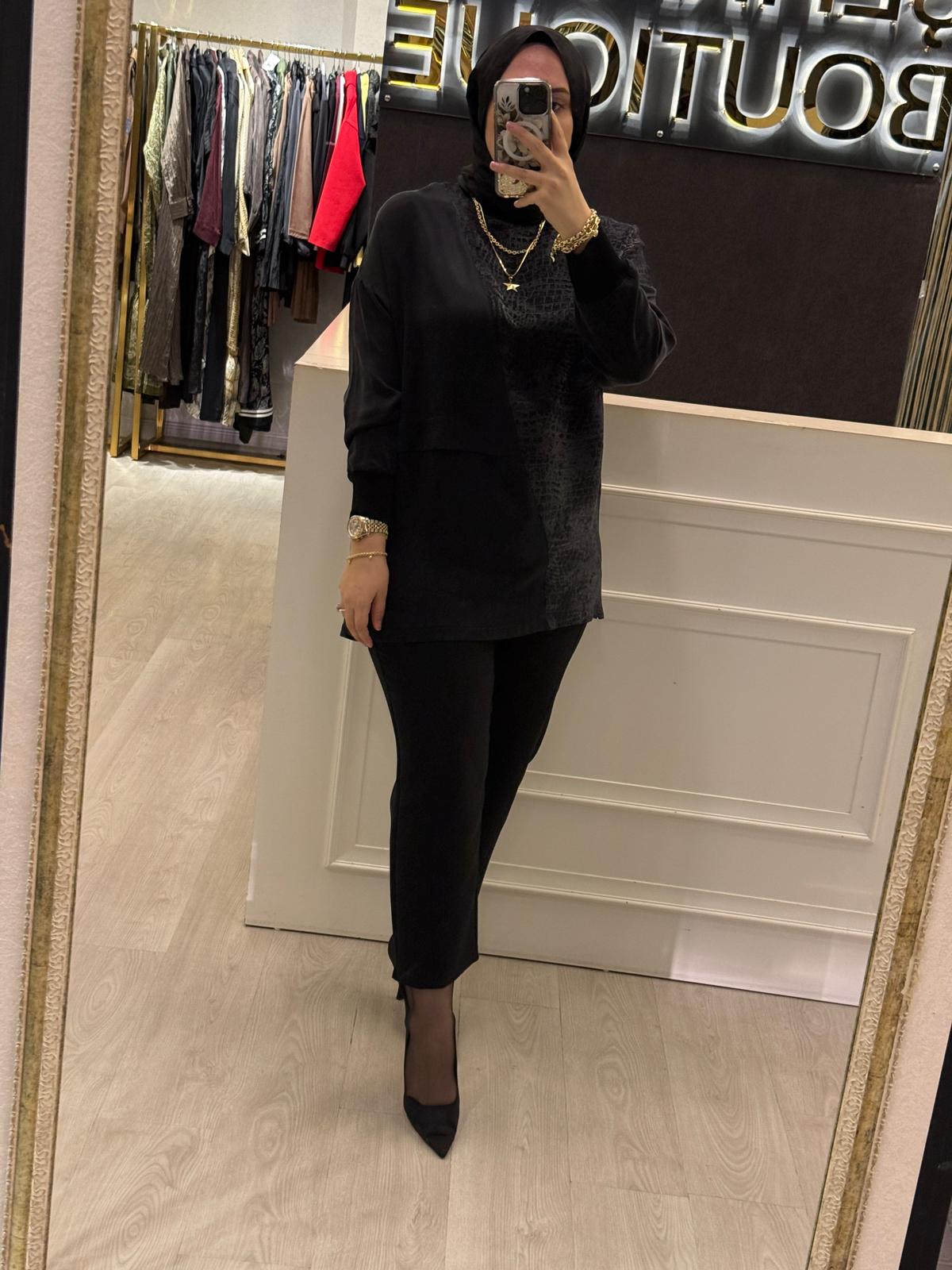 NUSS İpek Copra Mix Tunik