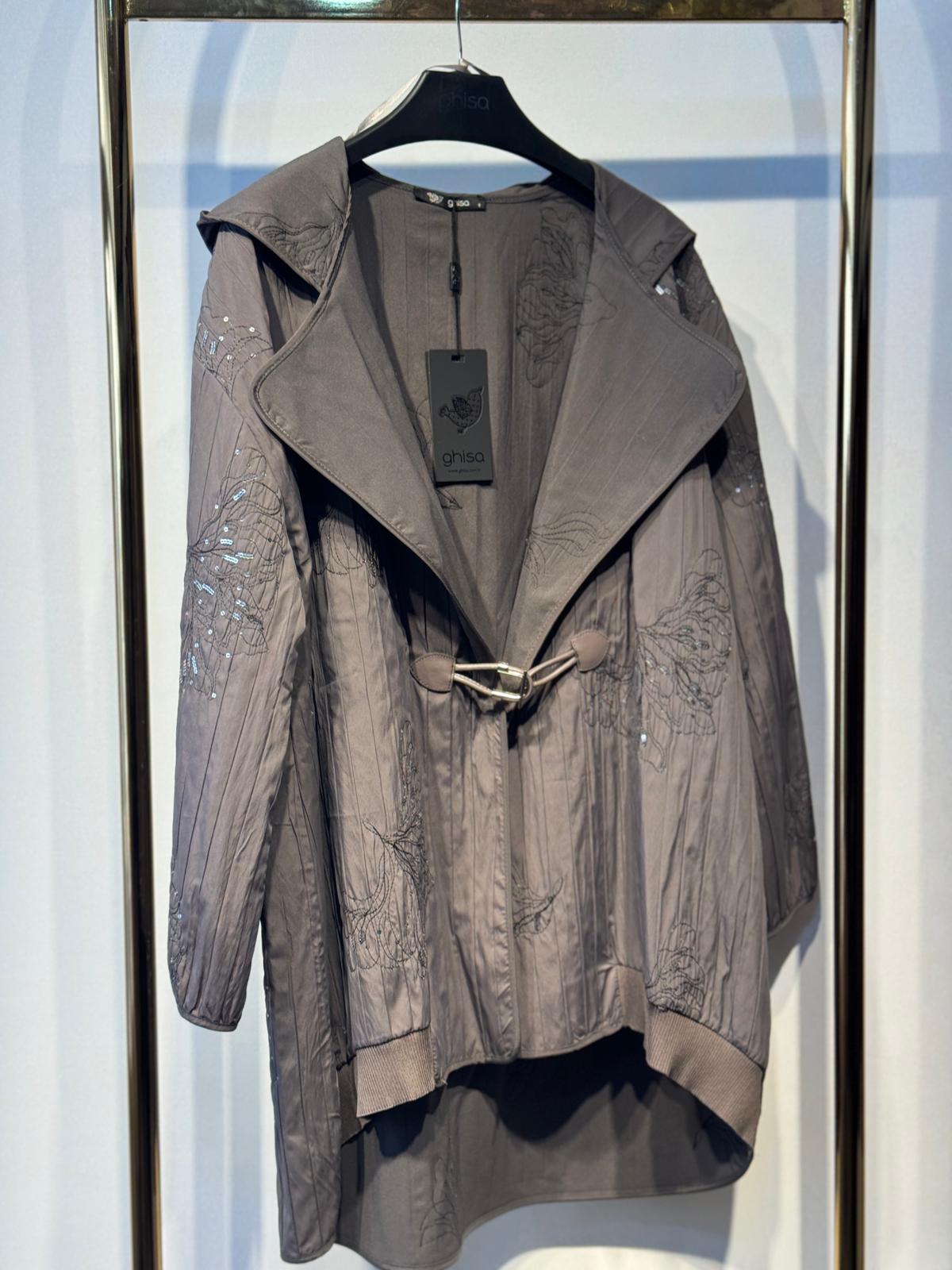 GHİSA Payet Nakış İşlemeli Kapşonlu Ceket