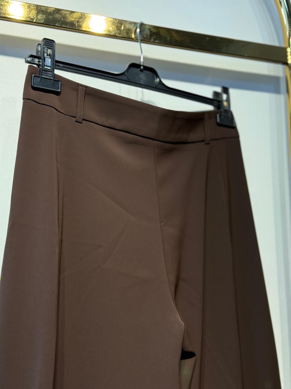 SENTEZ Venüs Paçası Pileli Düğmeli Pantolon