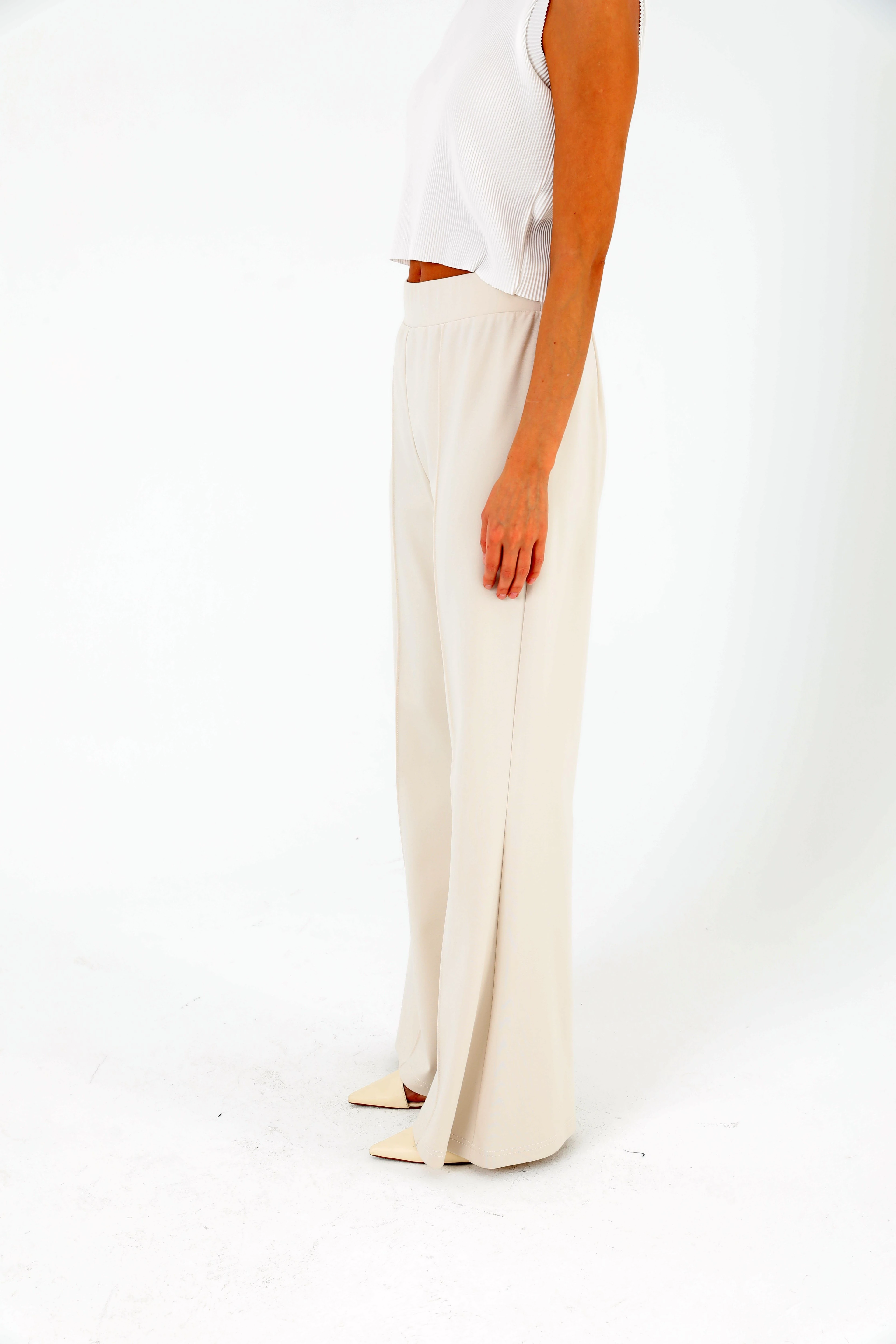 SENTEZ PANEGA ÖRME İSPANYOL PAÇA PANTOLON