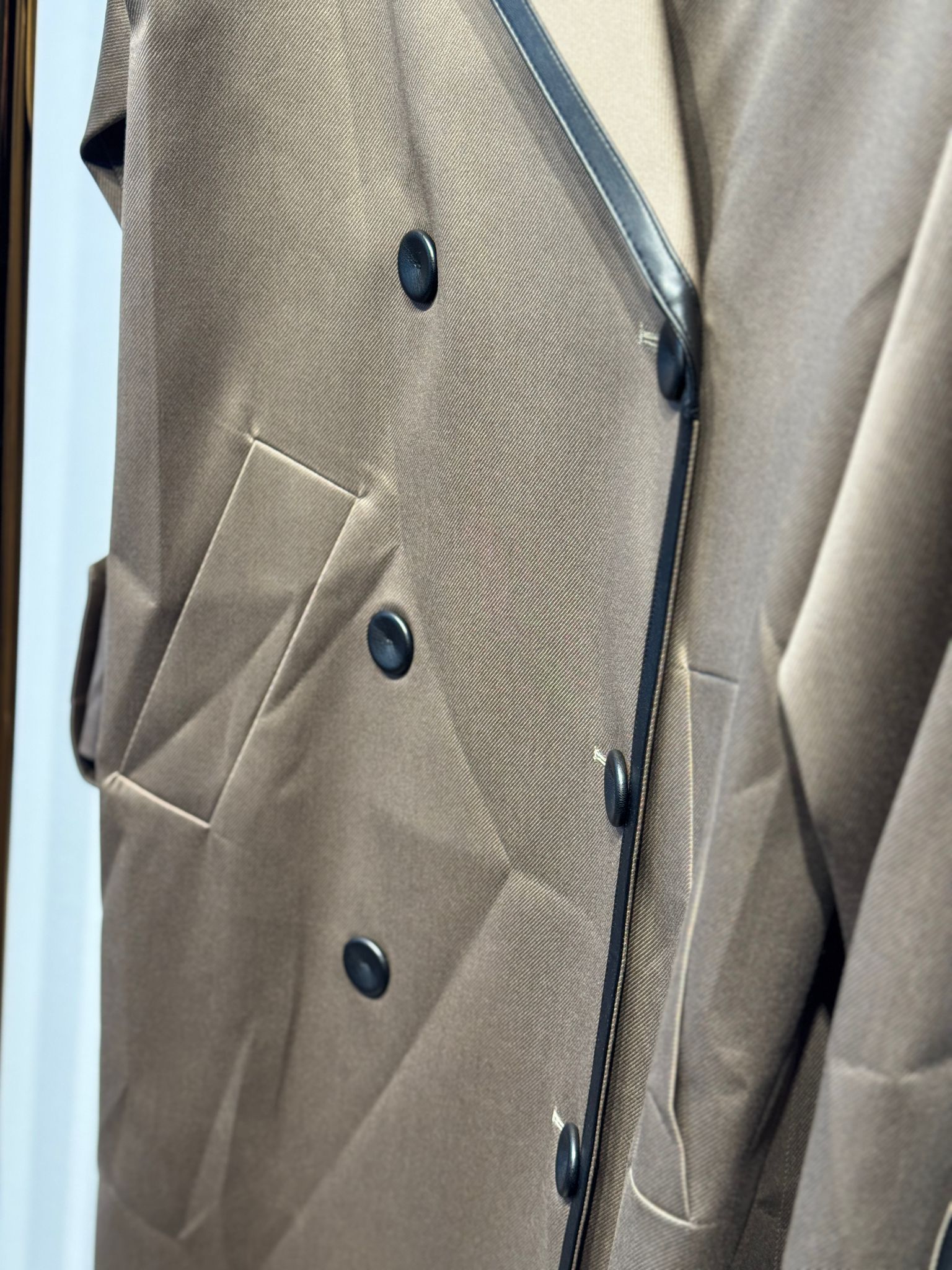 Sİ Design my8 71203 Belden Bağlamalı Uzun Trenç