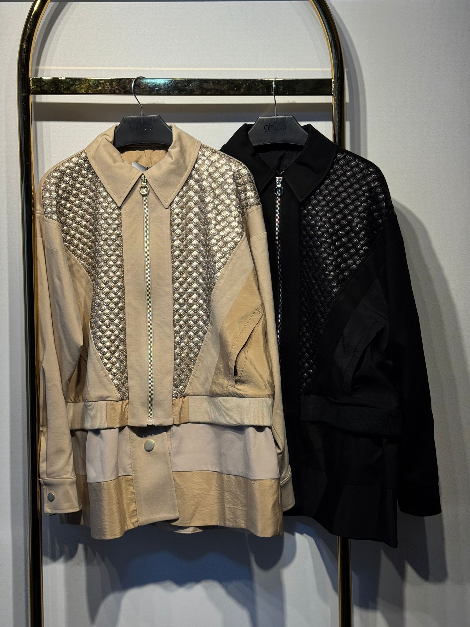 GHİSA Mat Payet İşlemeli Tasarım Ceket