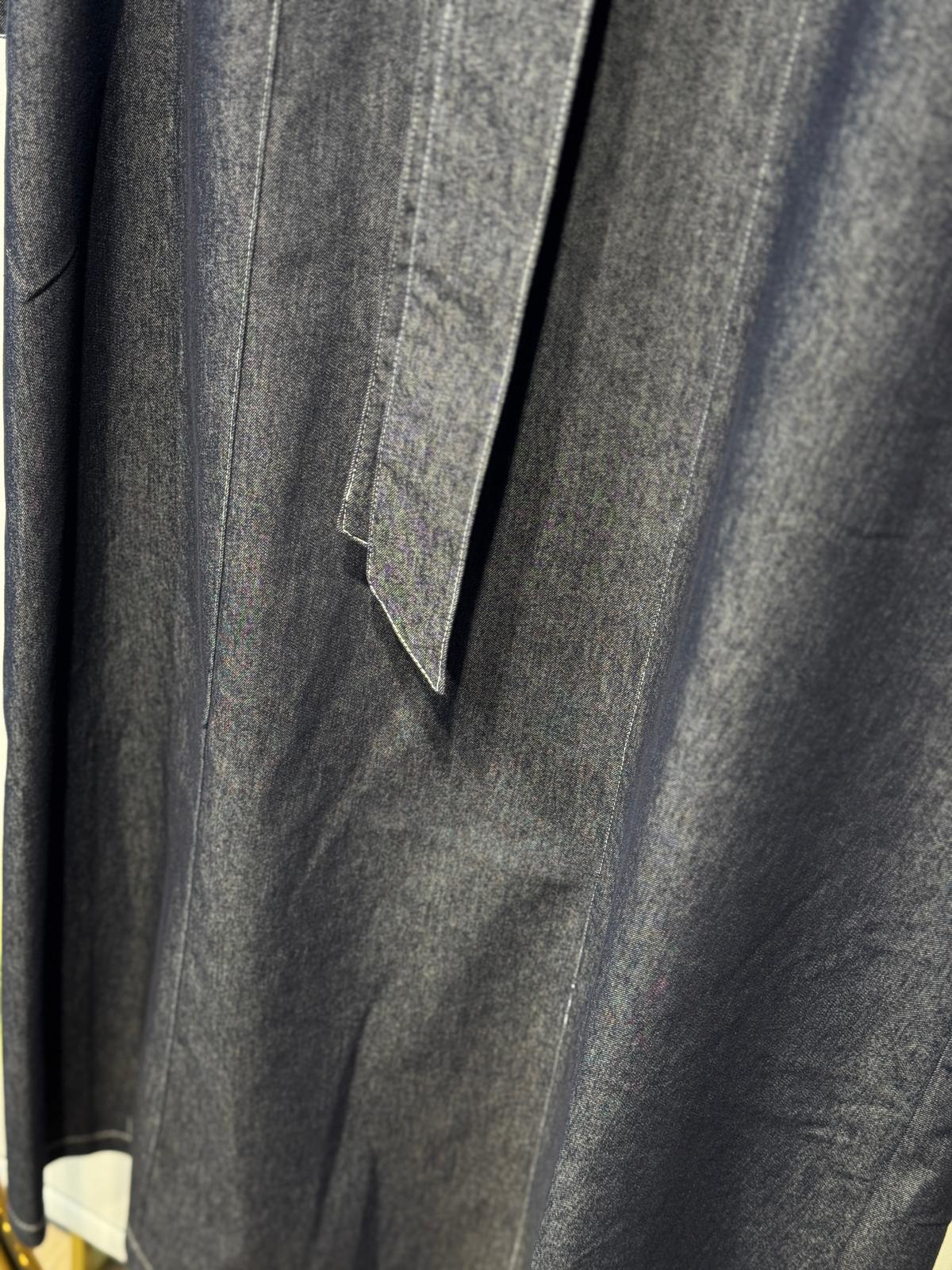 NUSS Kot Denim Uzun Elbise