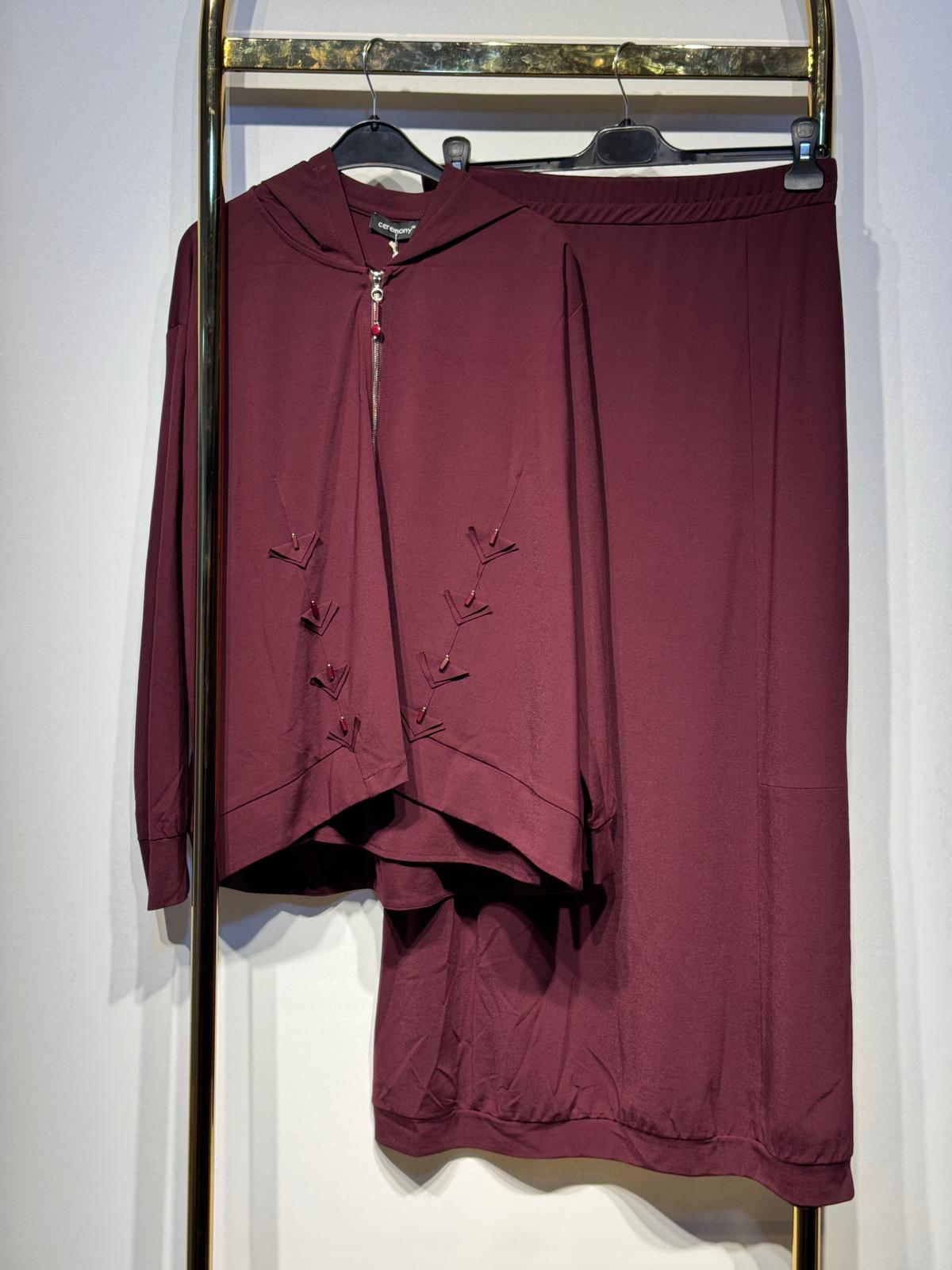 CEREMONY Luna Üçlü Etekli Takım