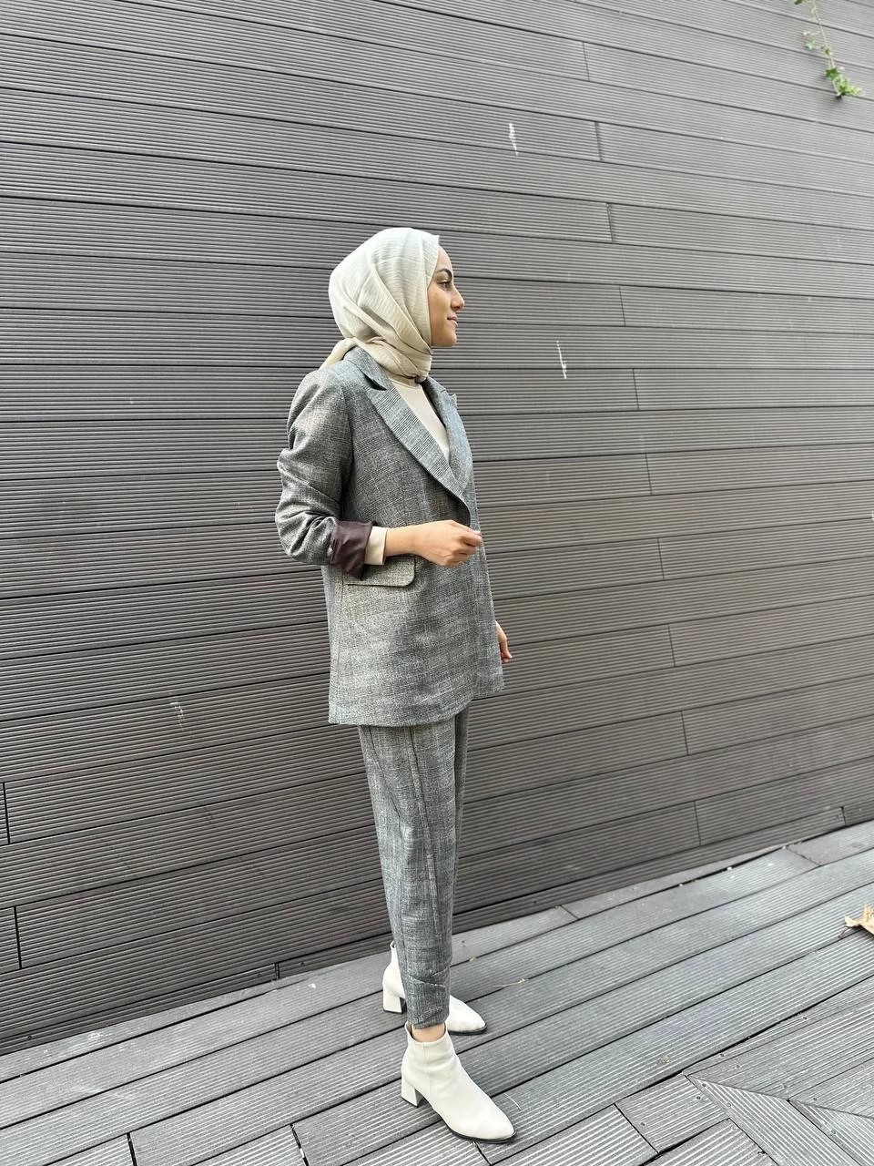 MİSSWHENCE 34201 CEKET PANTOLONLU TAKIM