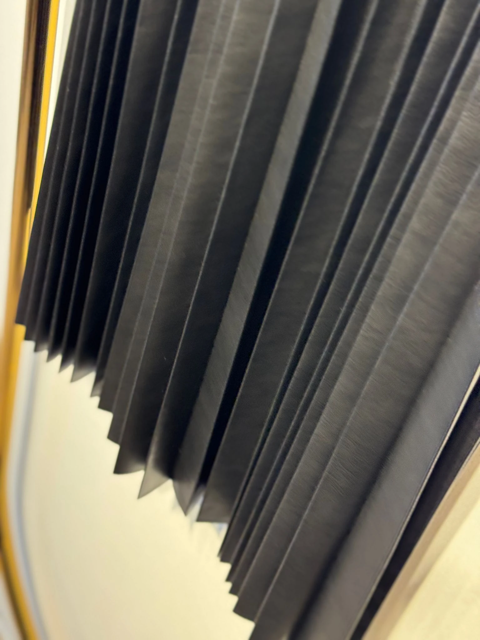 CEREMONY Deri Plisoley Etek