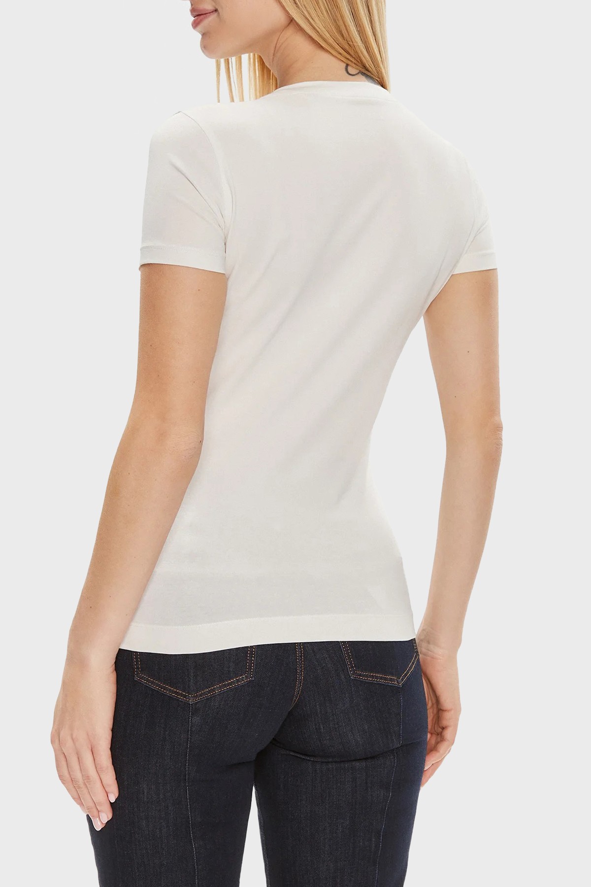 GUESS Tropical Pamuklu Slim Fit Tshirt