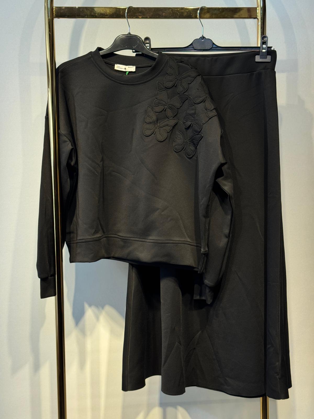 MİSSEMRAMİSS Alaera Nakışlı Bluzlu Takım