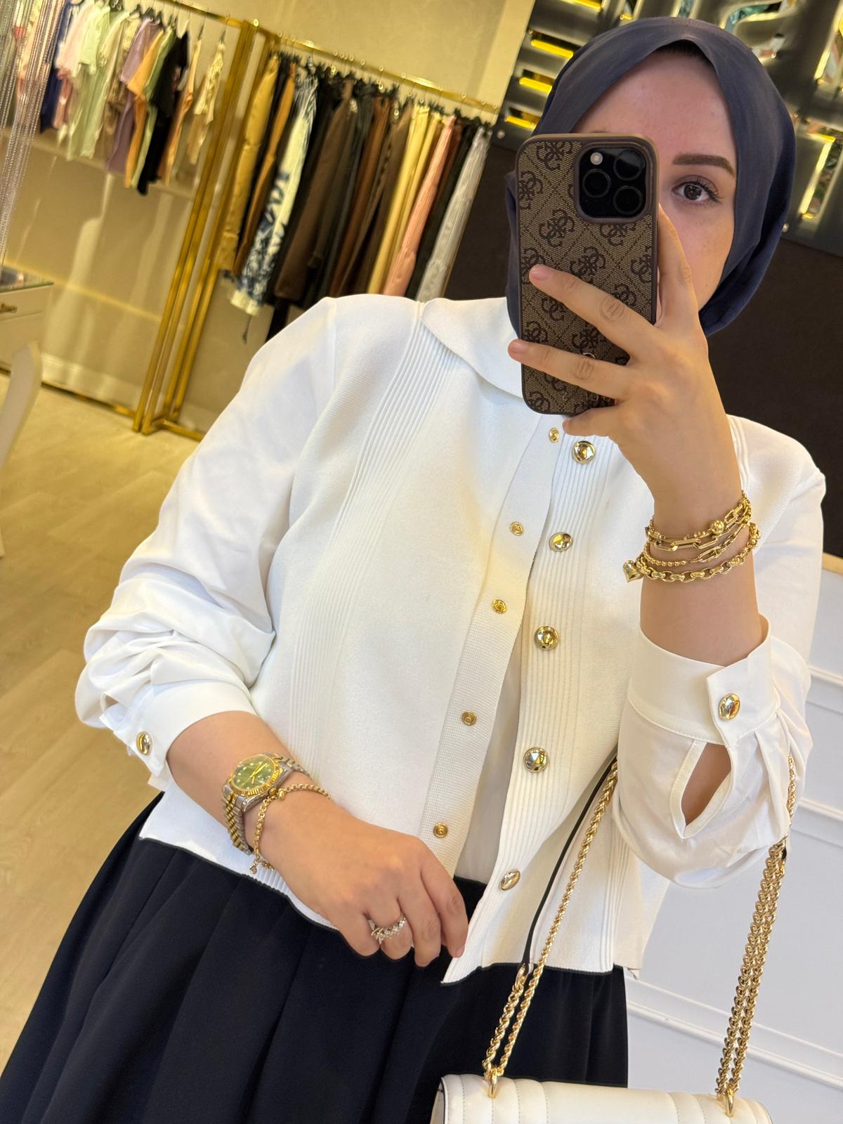 EXQUİSE Triko Mix Corinne Gömlek