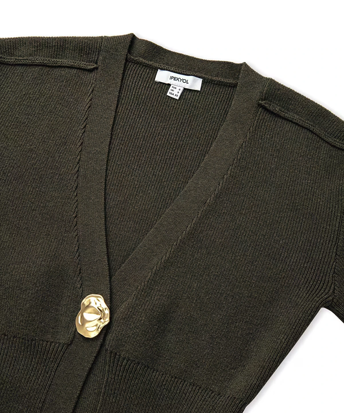 İPEKYOL Amorf metal tokalı triko