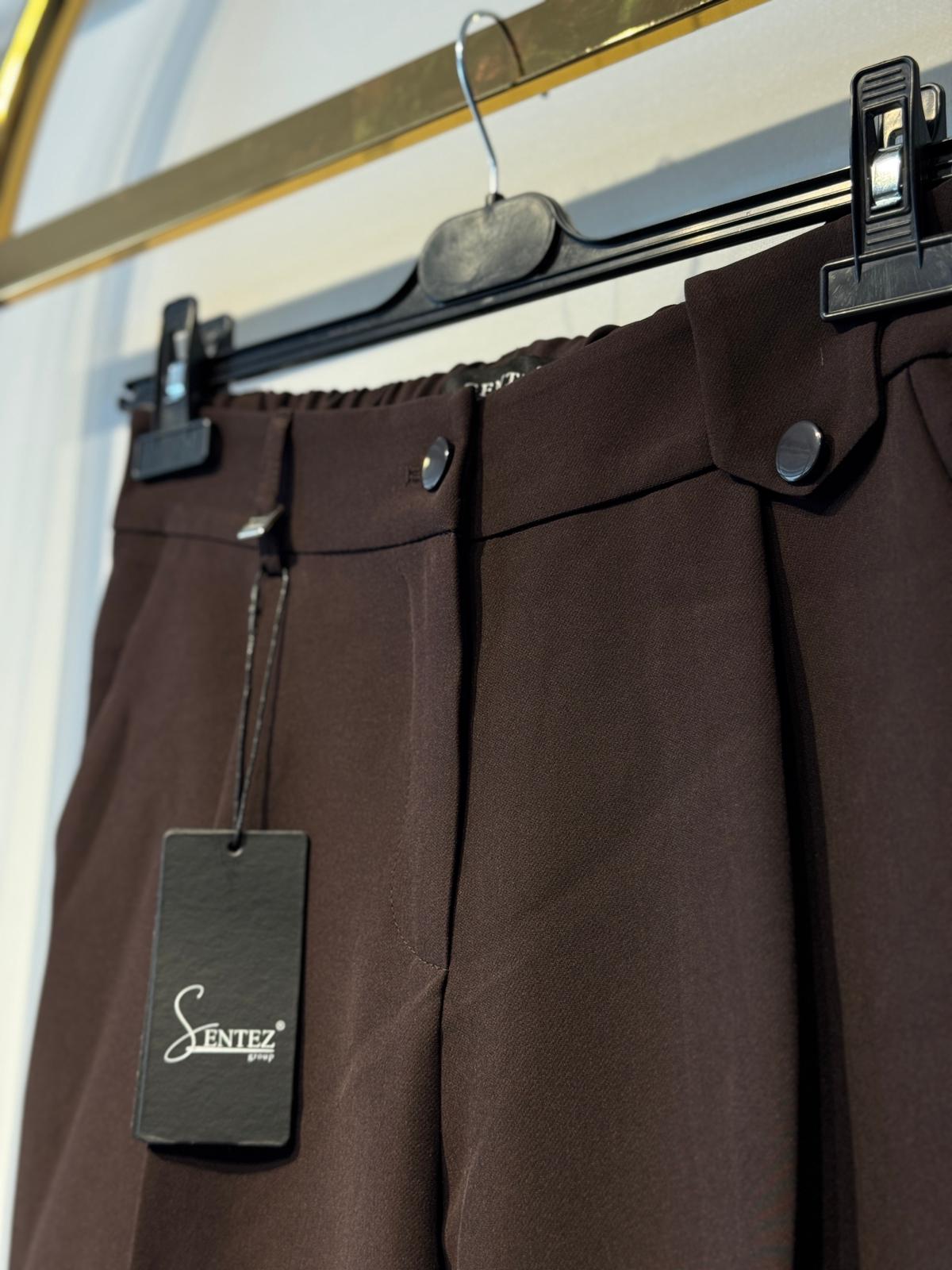 SENTEZ Sofia Korsajı Apoletli Pantolon