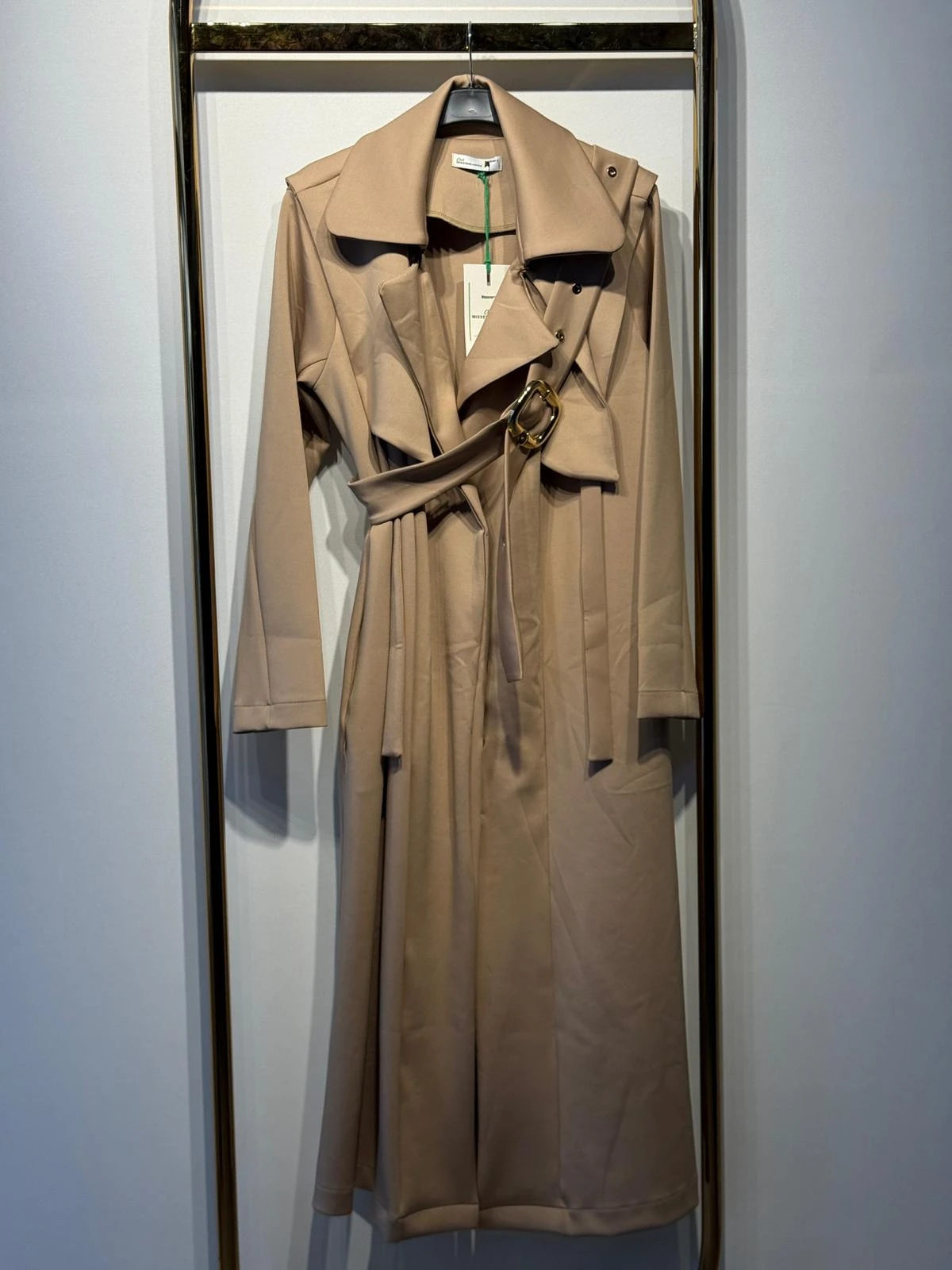 MİSSEMRAMİSS İnverno Scuba Trençkot