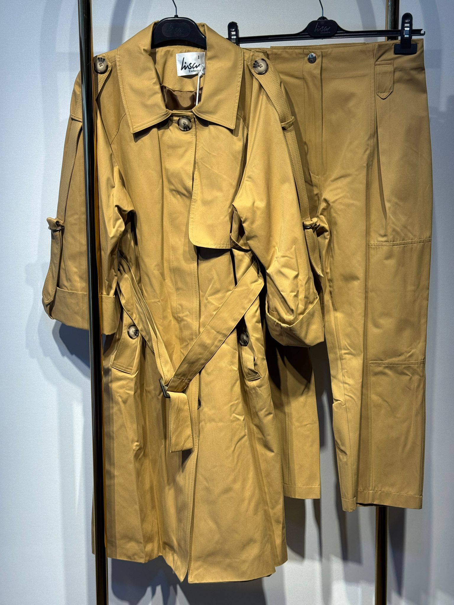 LİSA EXCLUSİVE Kısa Tenç Pantolon Takım