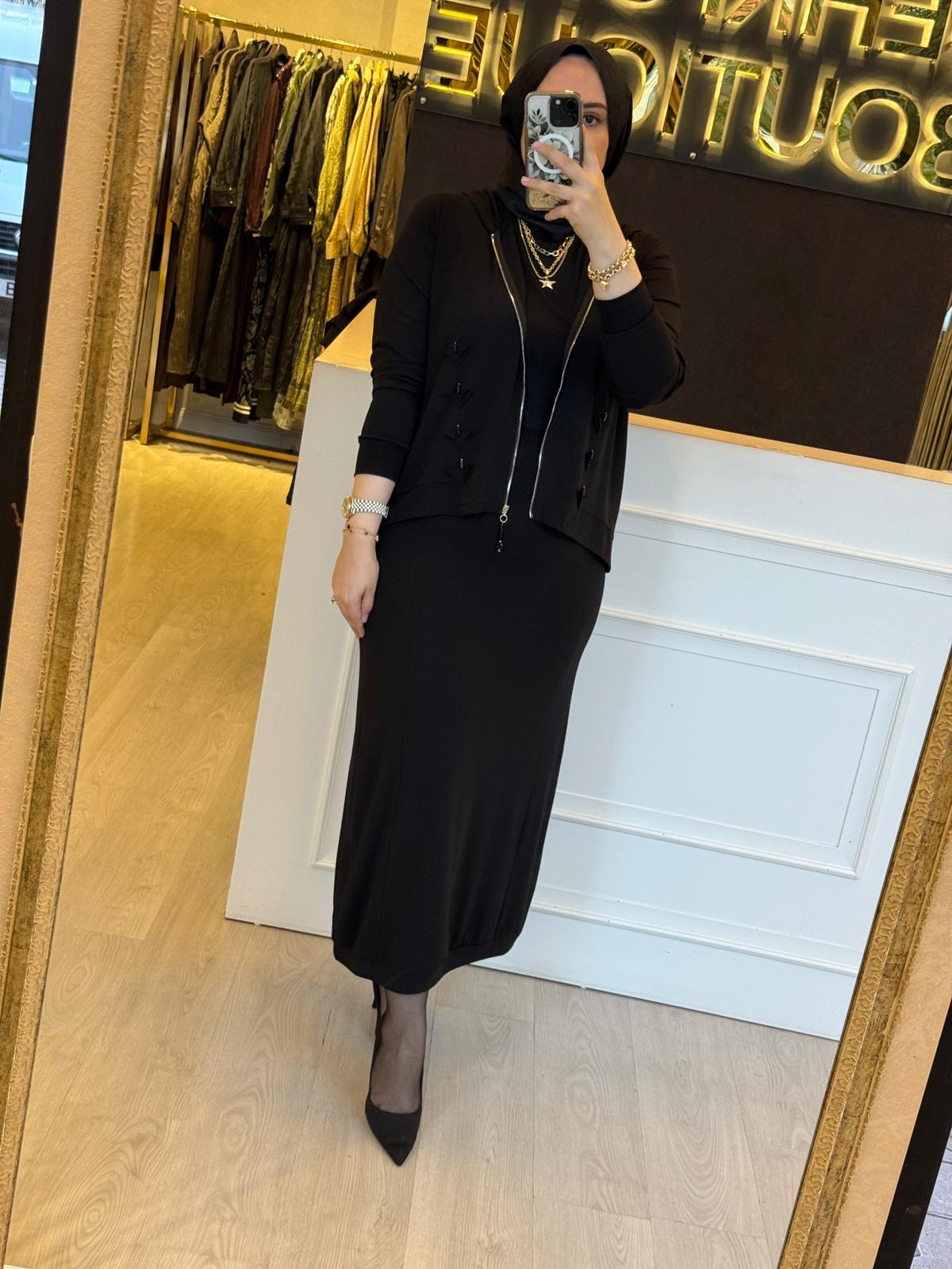 CEREMONY Luna Üçlü Etekli Takım