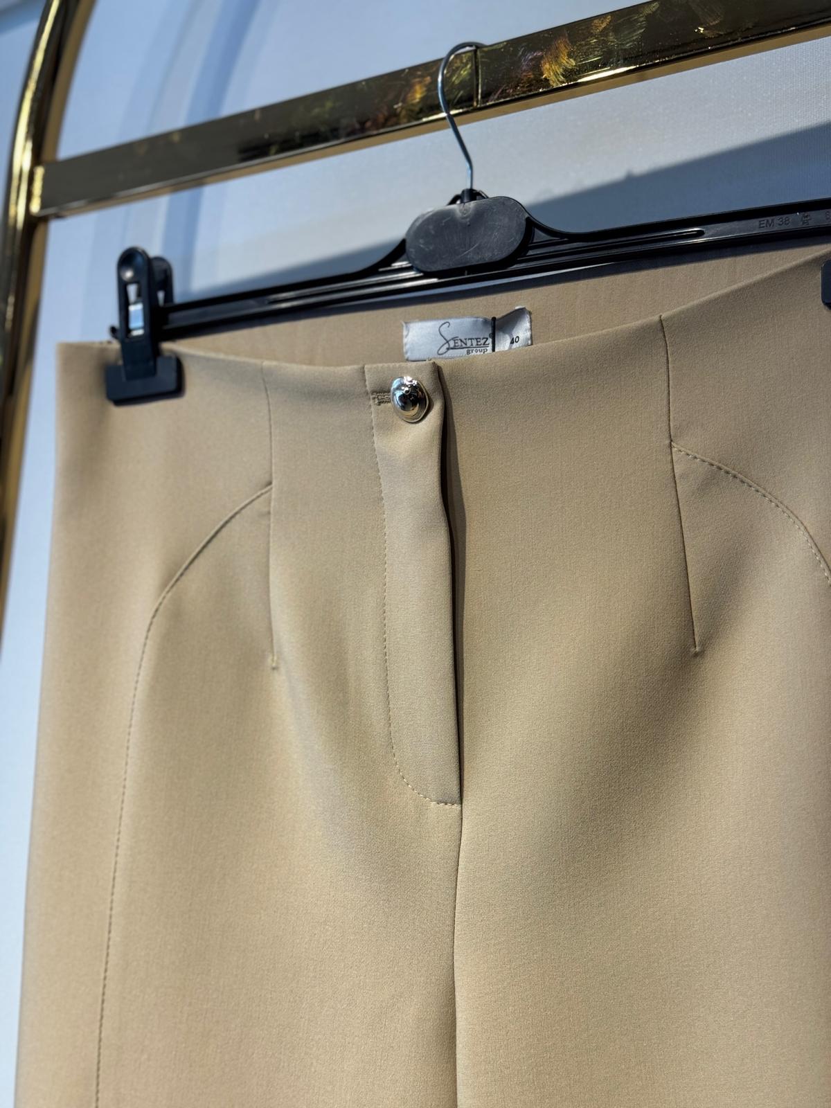 SENTEZ Milano Boru Paça Rahat Pantolon