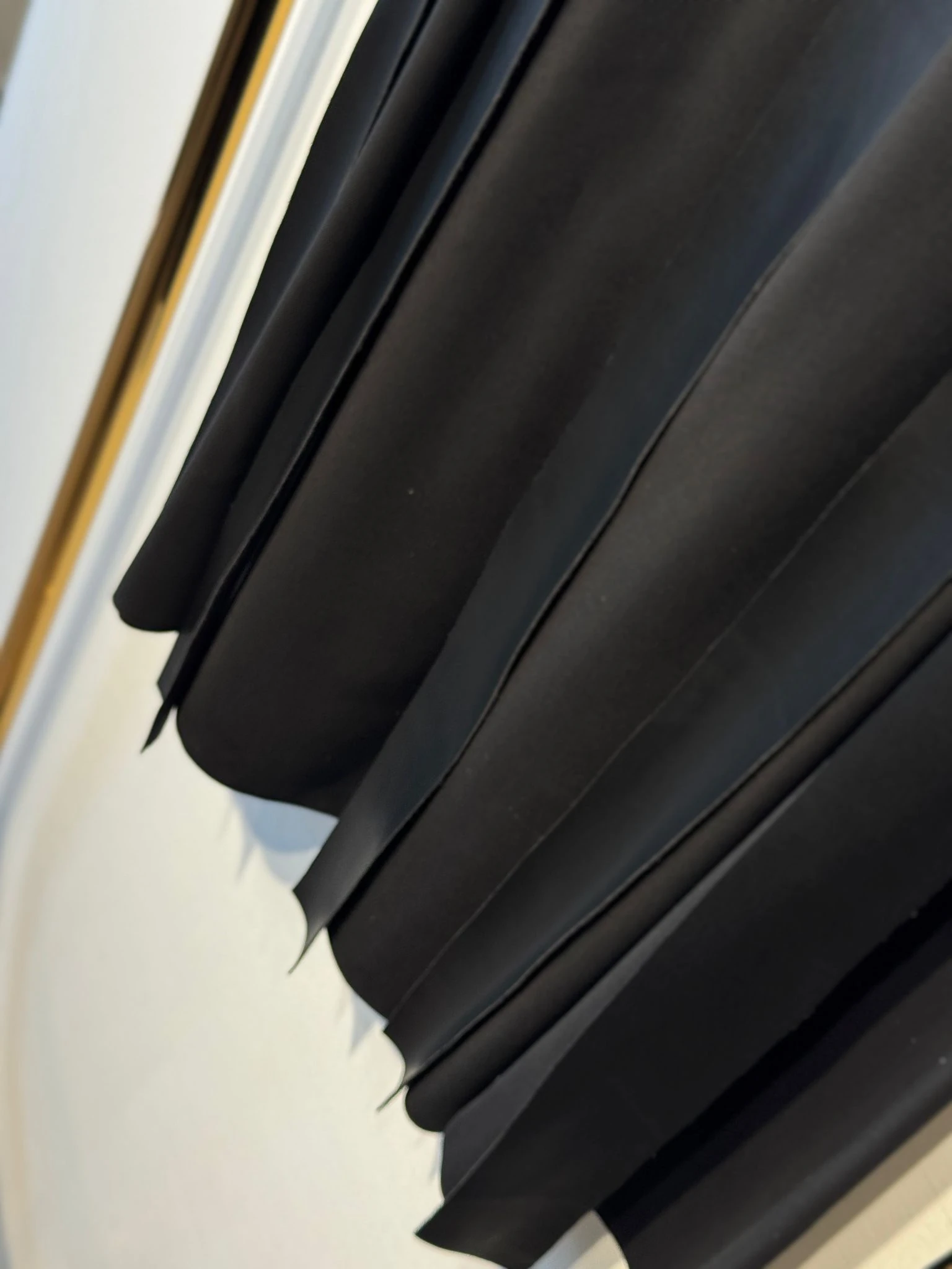 CEREMONY Anjelik Deri Saçaklı Etek