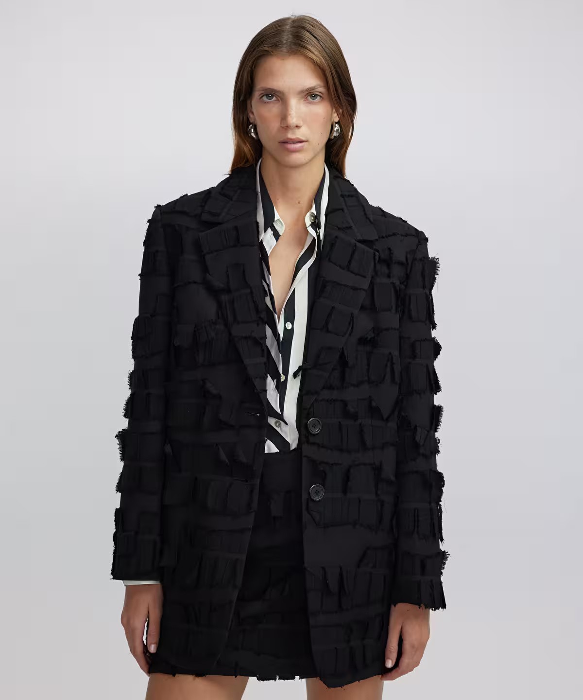 İPEKYOL Aplikeli Oversize Blazer